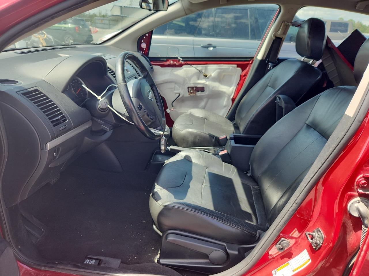2012 Nissan Sentra 2.0 Red vin: 3N1AB6AP5CL782934