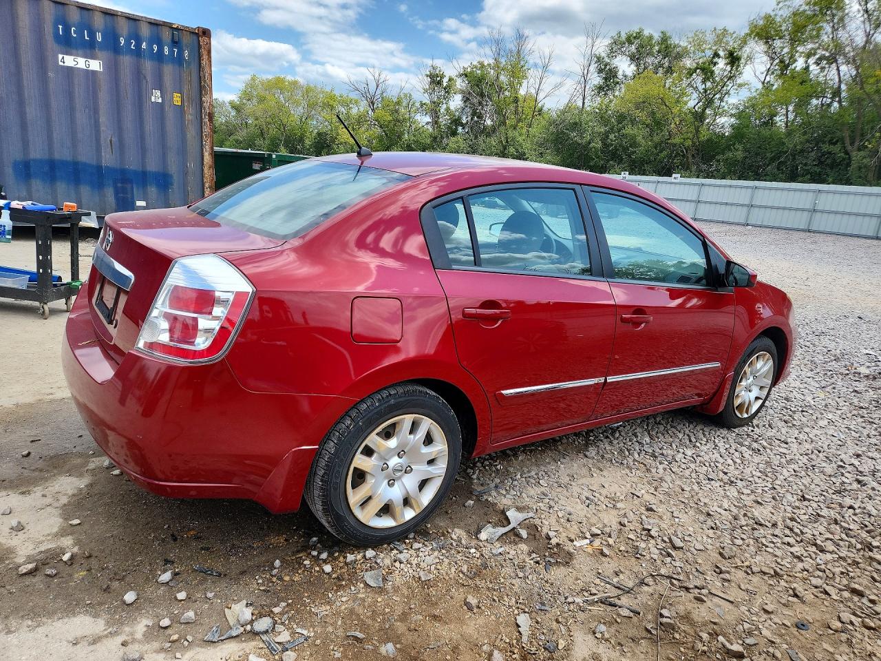 2010 Nissan Sentra 2.0 Red vin: 3N1AB6AP6AL604821