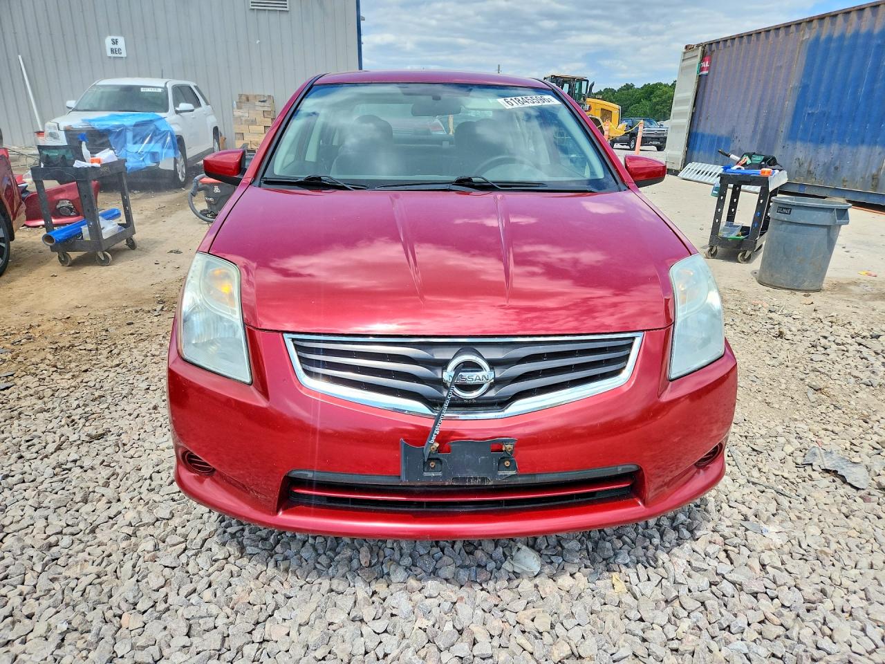 2010 Nissan Sentra 2.0 Red vin: 3N1AB6AP6AL604821
