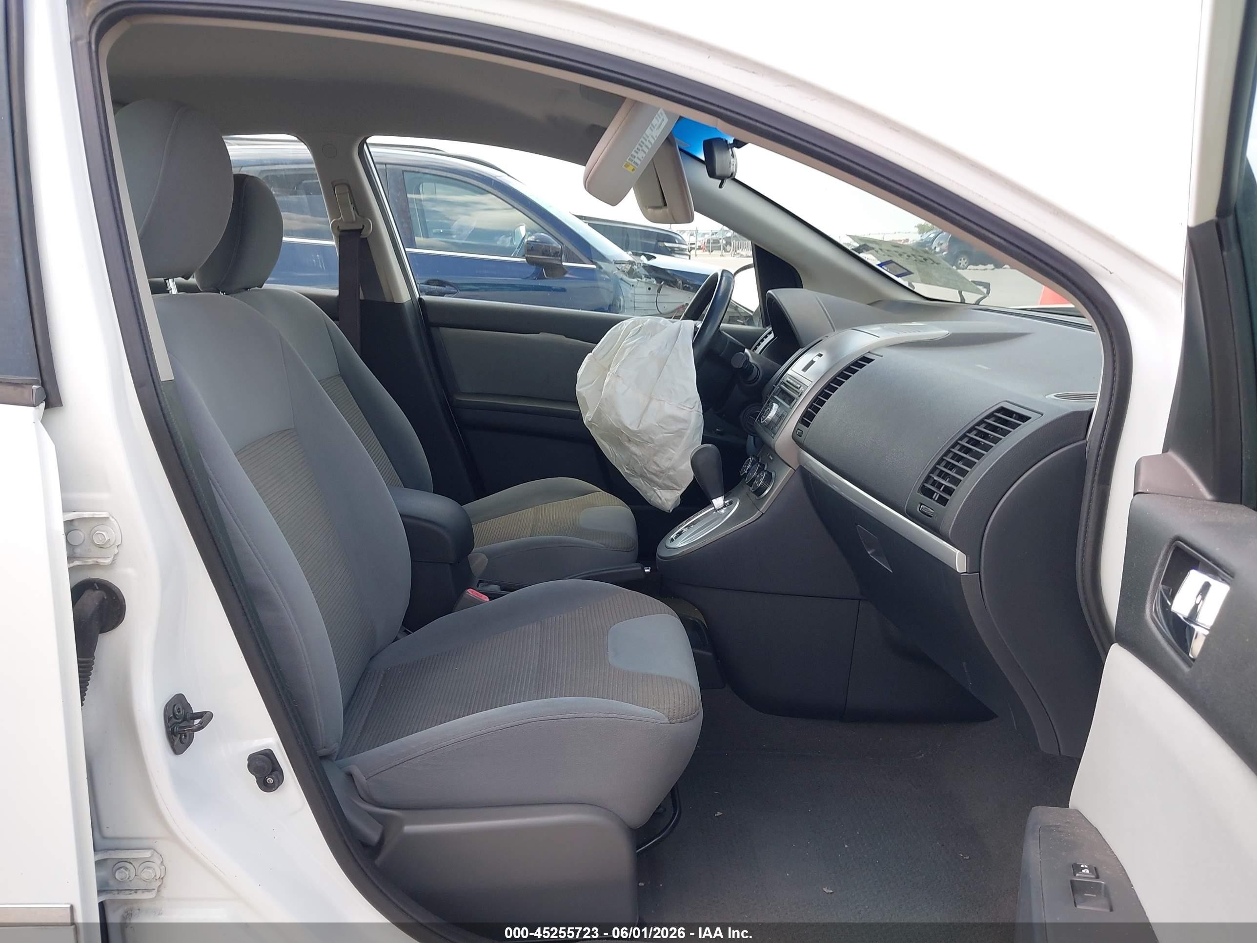 2010 Nissan Sentra 2.0s White vin: 3N1AB6AP6AL630335