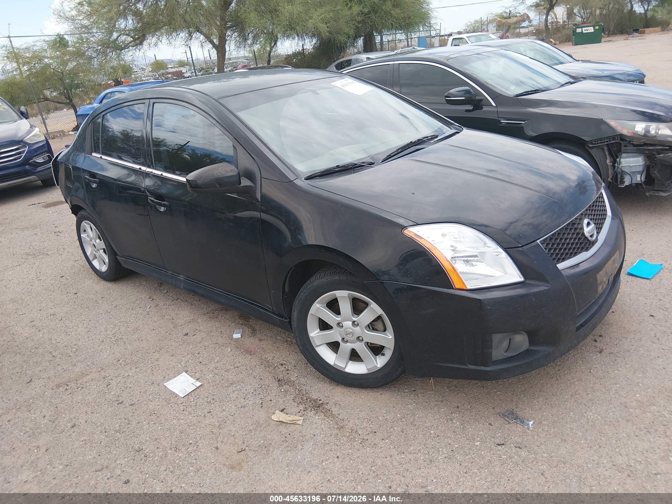 2010 Nissan Sentra 2.0sr Black vin: 3N1AB6AP6AL633140