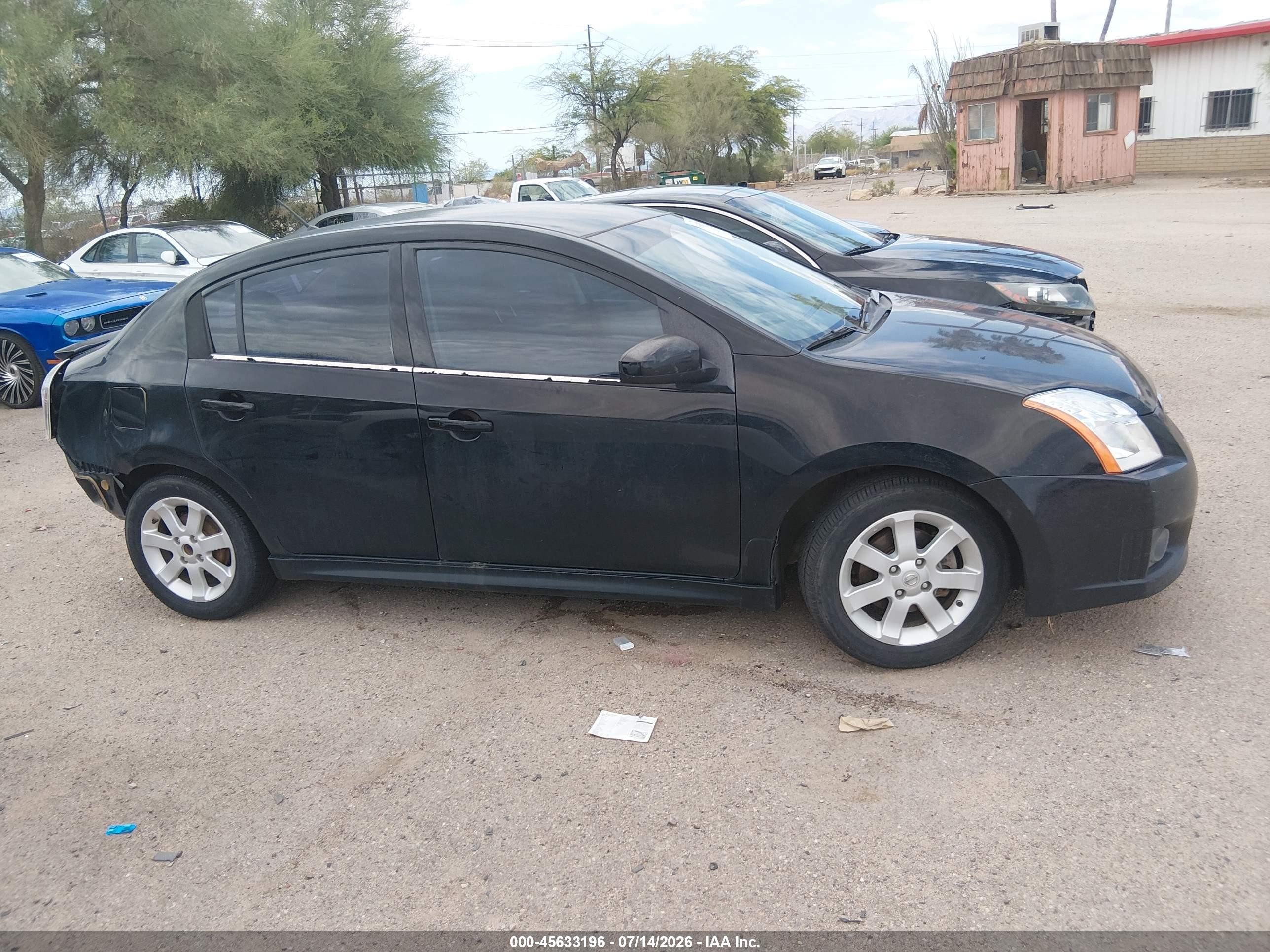 2010 Nissan Sentra 2.0sr Black vin: 3N1AB6AP6AL633140
