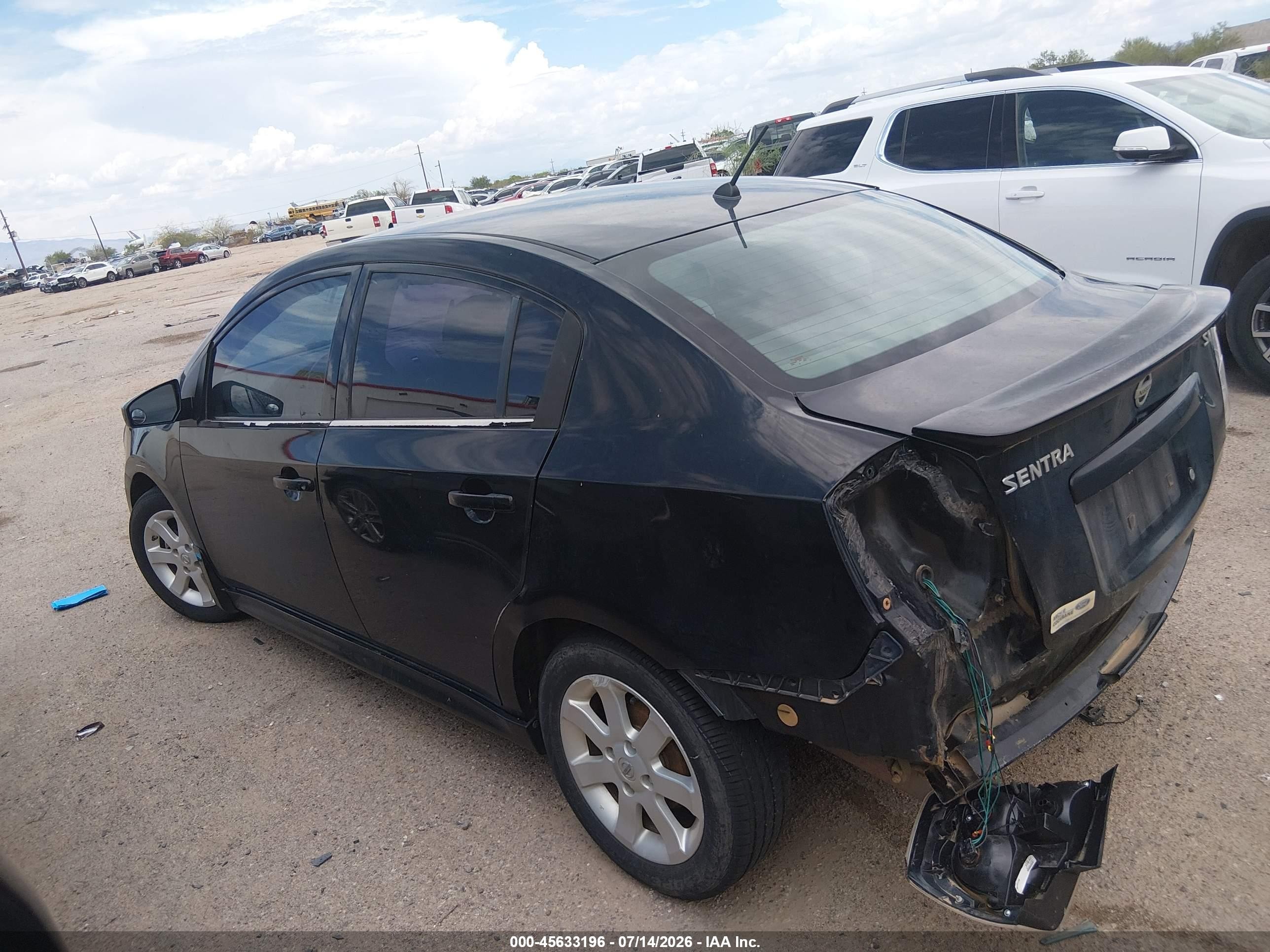 2010 Nissan Sentra 2.0sr Black vin: 3N1AB6AP6AL633140