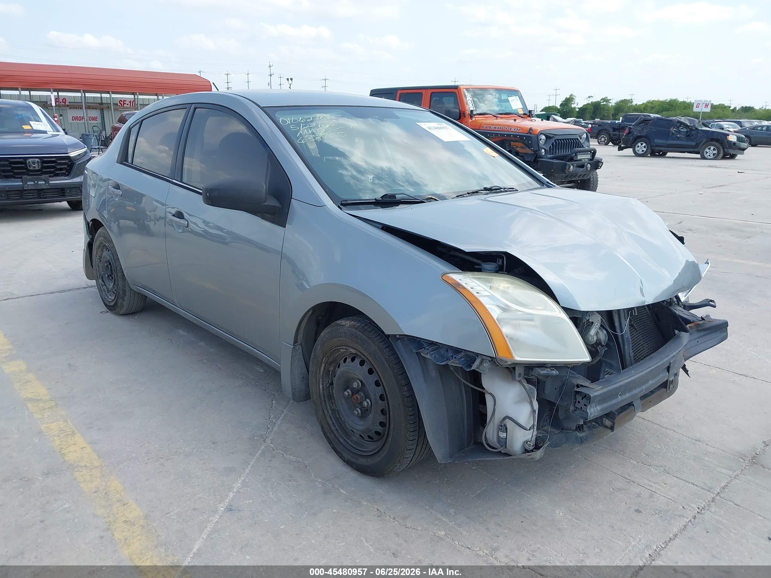 2010 Nissan Sentra 2.0 Silver vin: 3N1AB6AP6AL638760