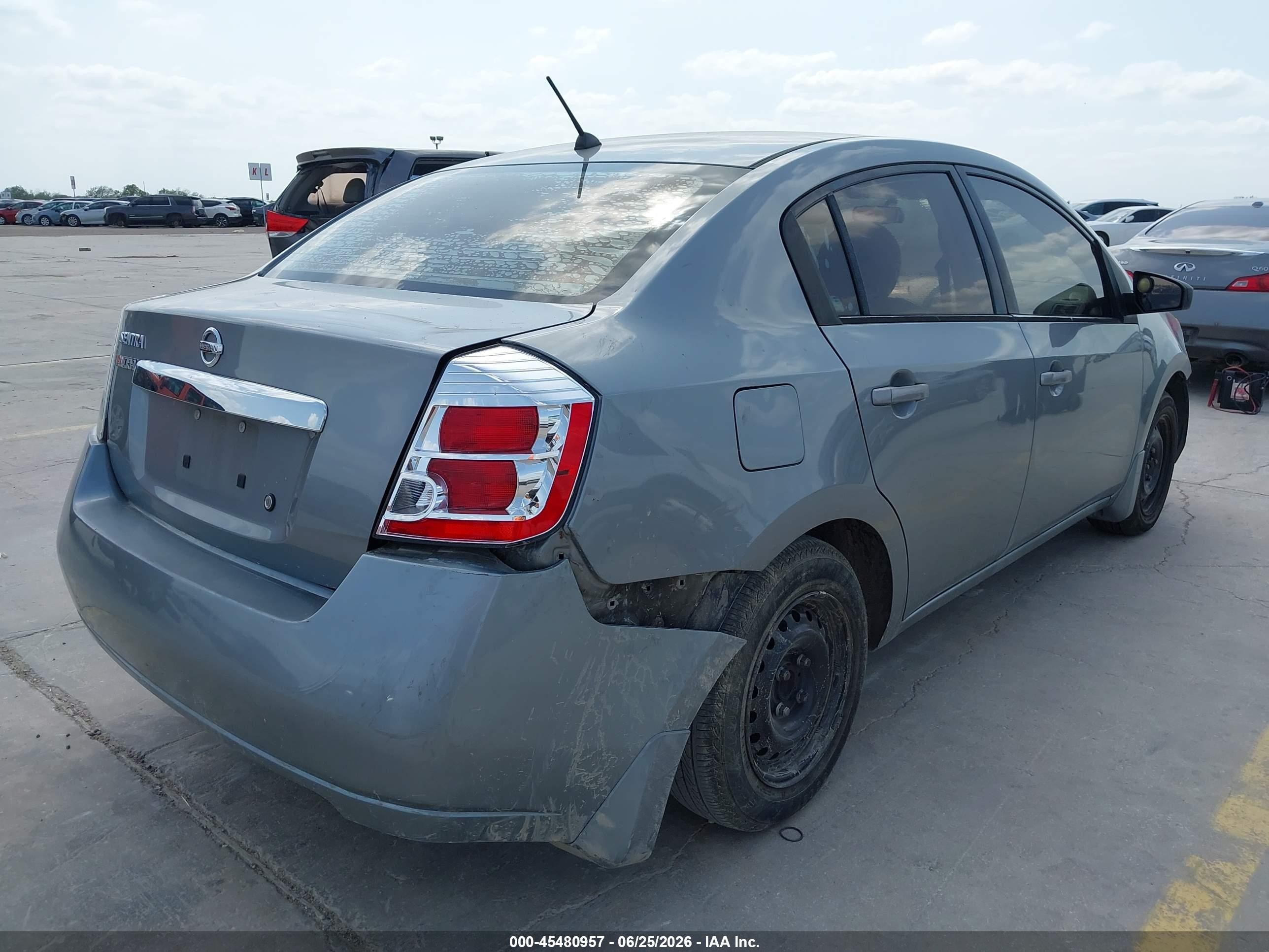 2010 Nissan Sentra 2.0 Silver vin: 3N1AB6AP6AL638760