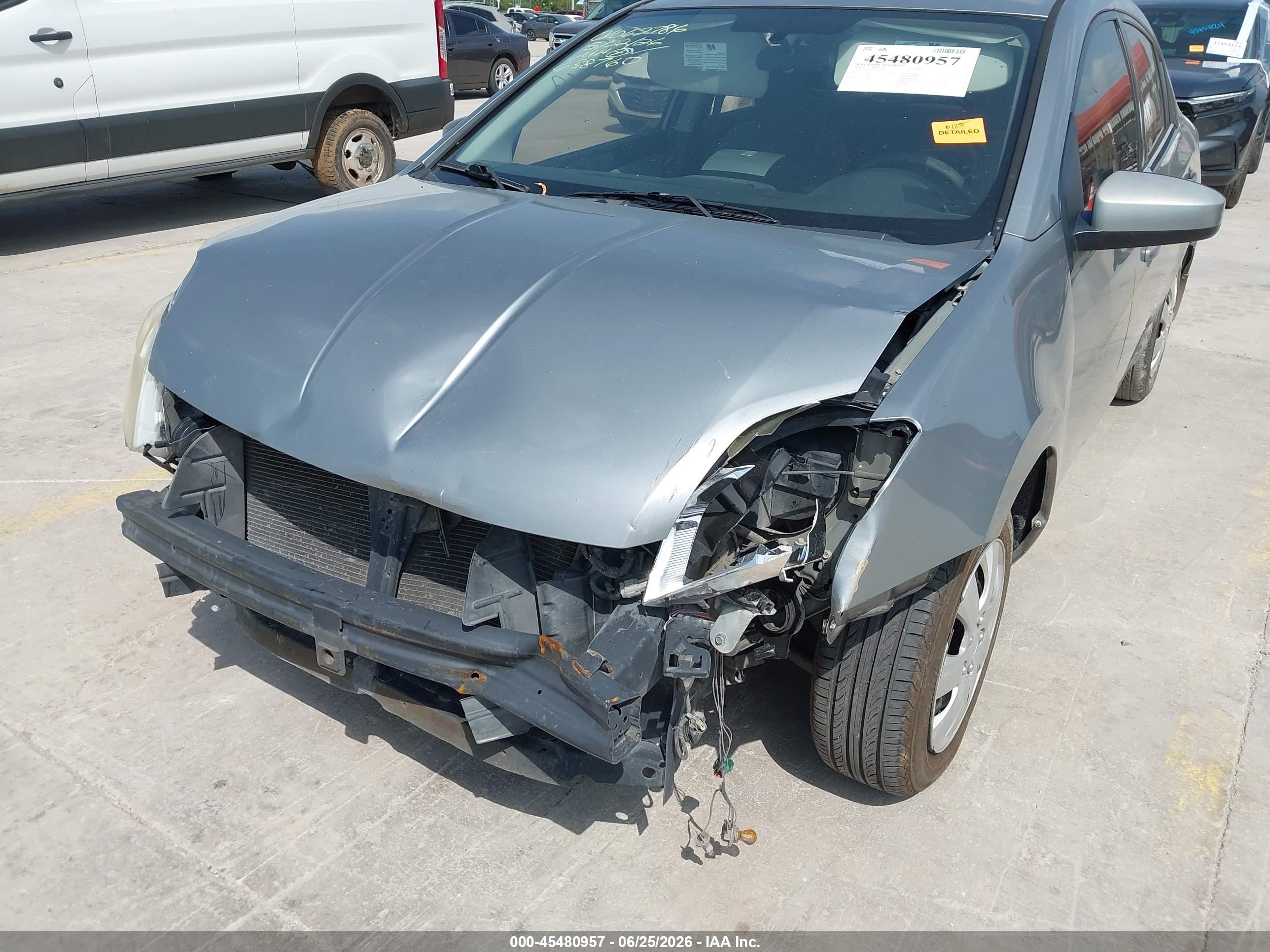 2010 Nissan Sentra 2.0 Silver vin: 3N1AB6AP6AL638760