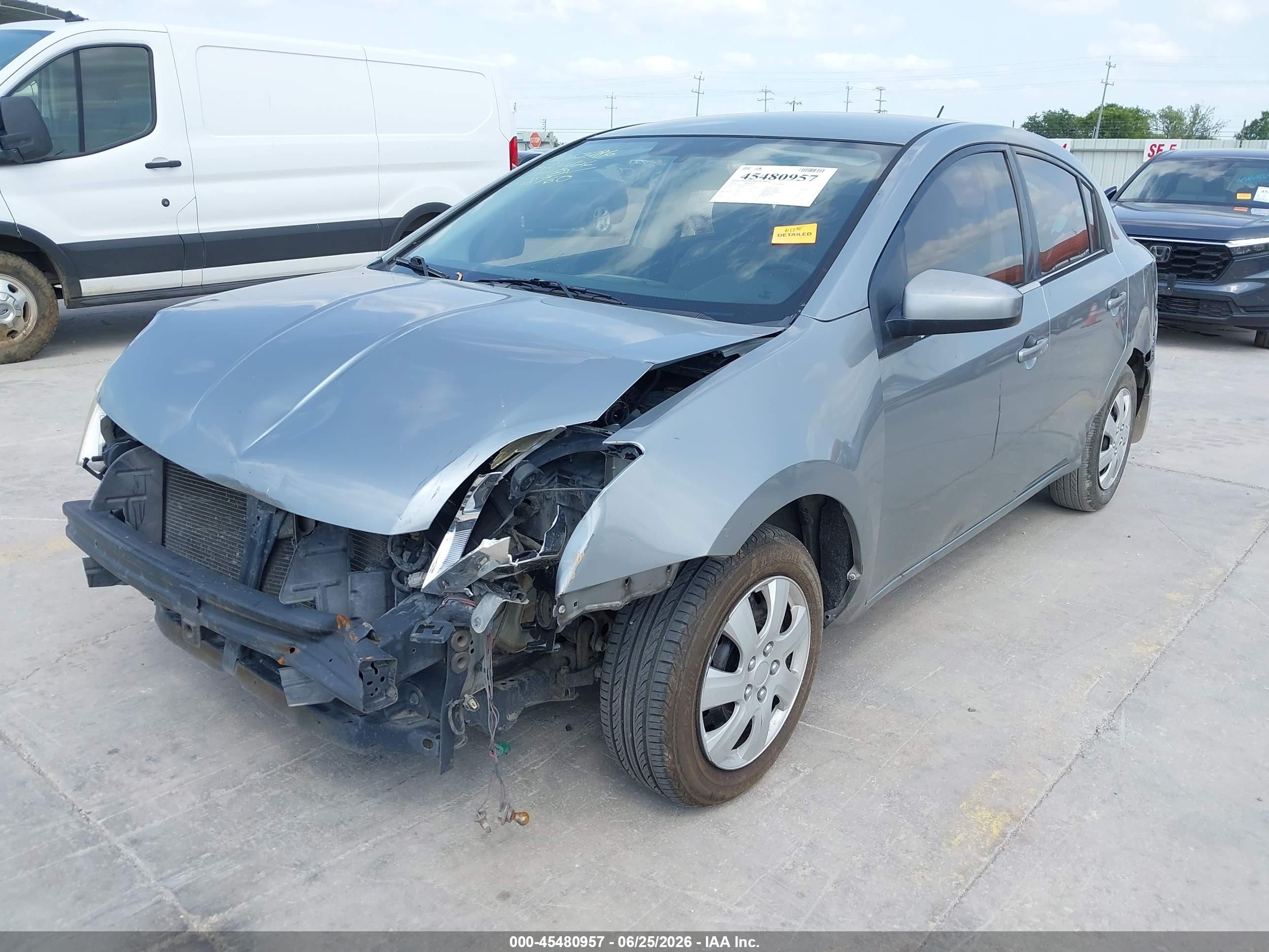2010 Nissan Sentra 2.0 Silver vin: 3N1AB6AP6AL638760