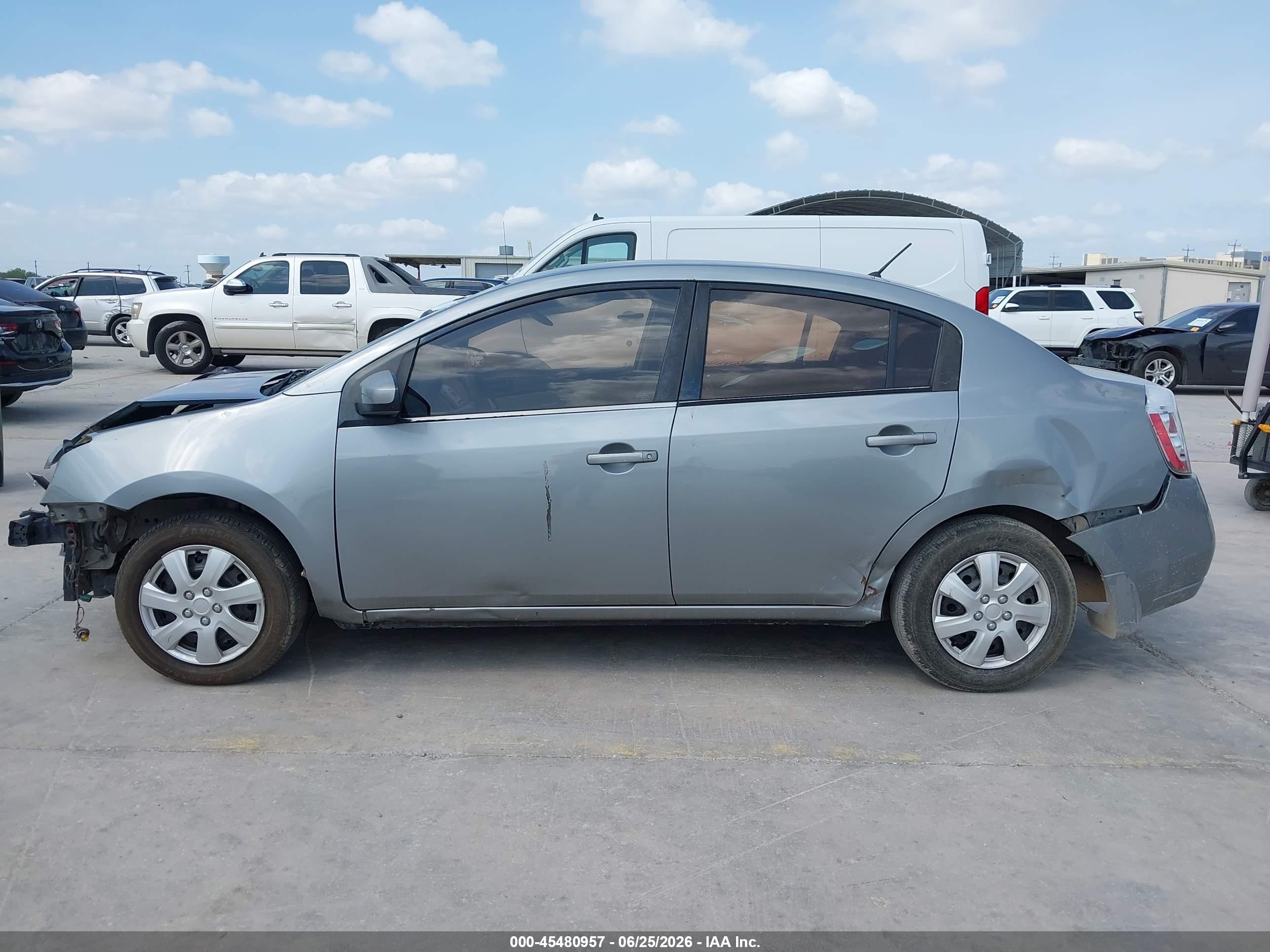 2010 Nissan Sentra 2.0 Silver vin: 3N1AB6AP6AL638760