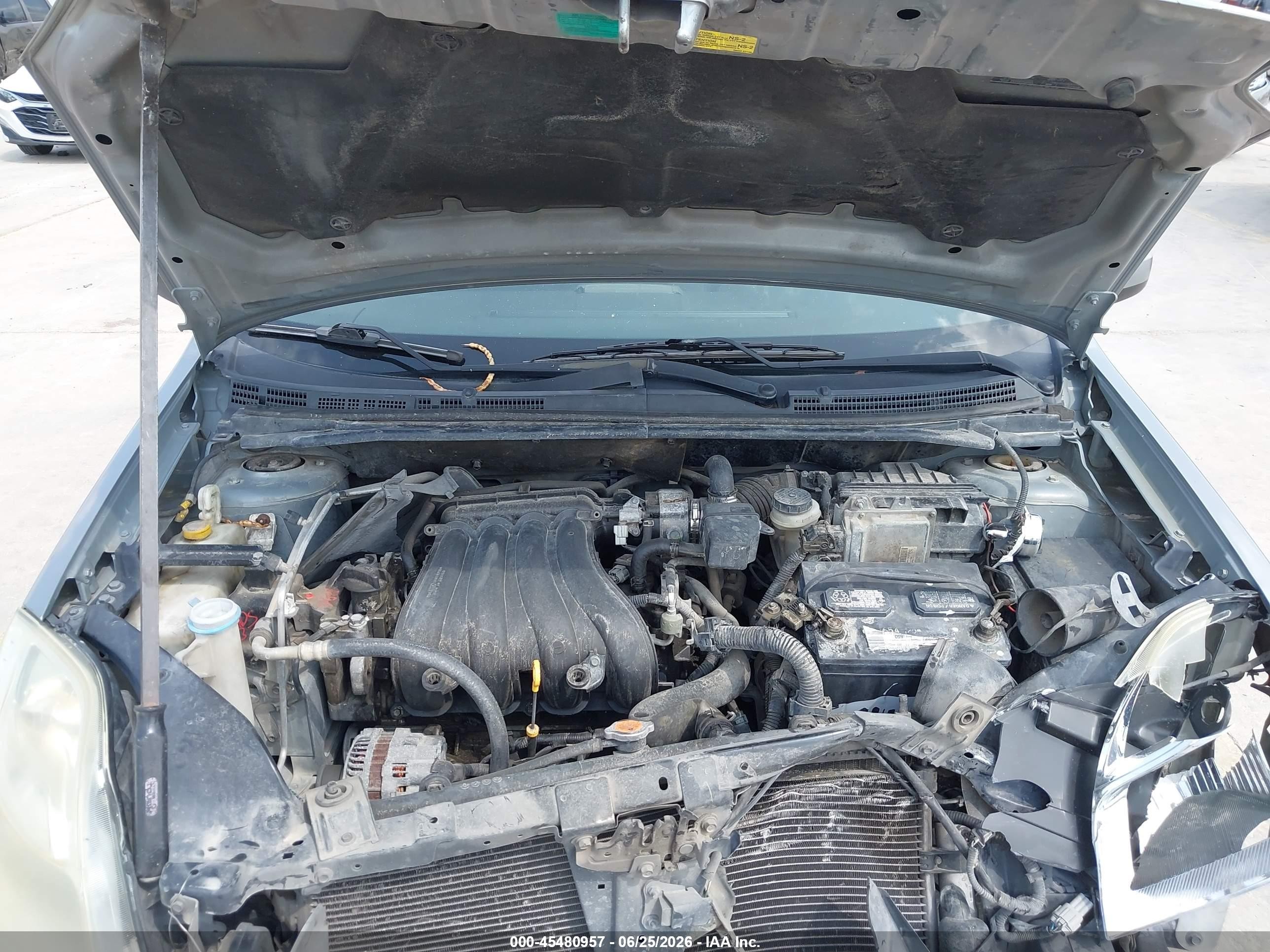 2010 Nissan Sentra 2.0 Silver vin: 3N1AB6AP6AL638760