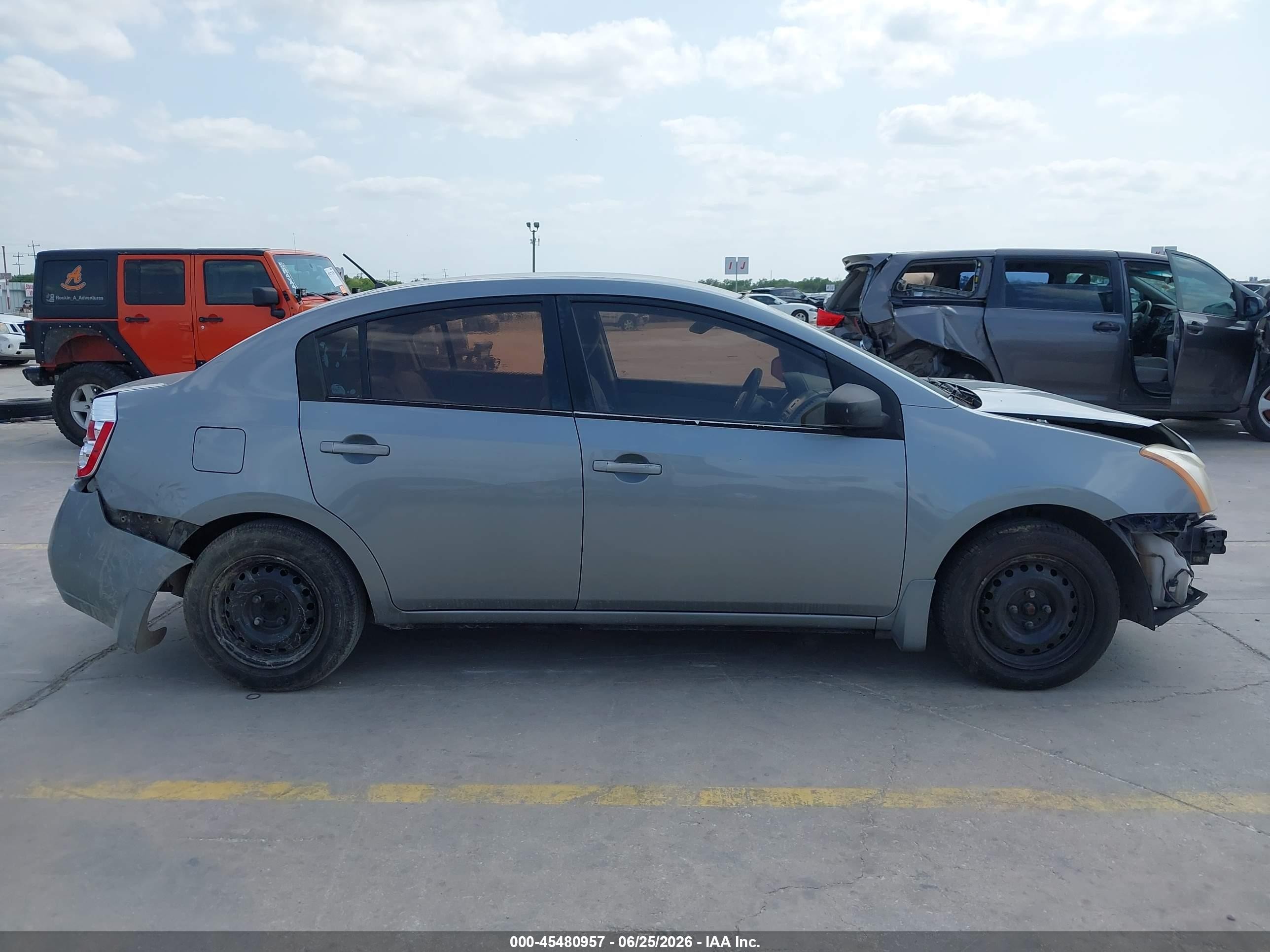 2010 Nissan Sentra 2.0 Silver vin: 3N1AB6AP6AL638760