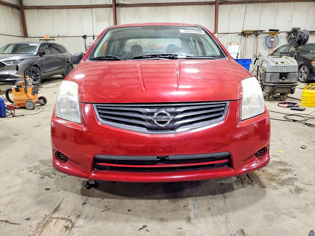 2010 Nissan Sentra 2.0 Red vin: 3N1AB6AP6AL672505