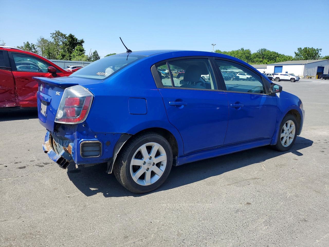 2010 Nissan Sentra 2.0 Blue vin: 3N1AB6AP6AL672763
