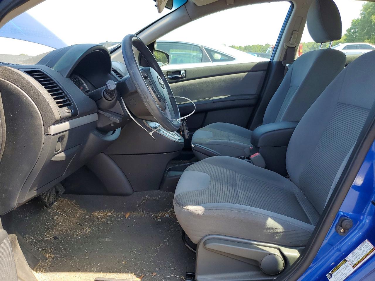 2010 Nissan Sentra 2.0 Blue vin: 3N1AB6AP6AL672763