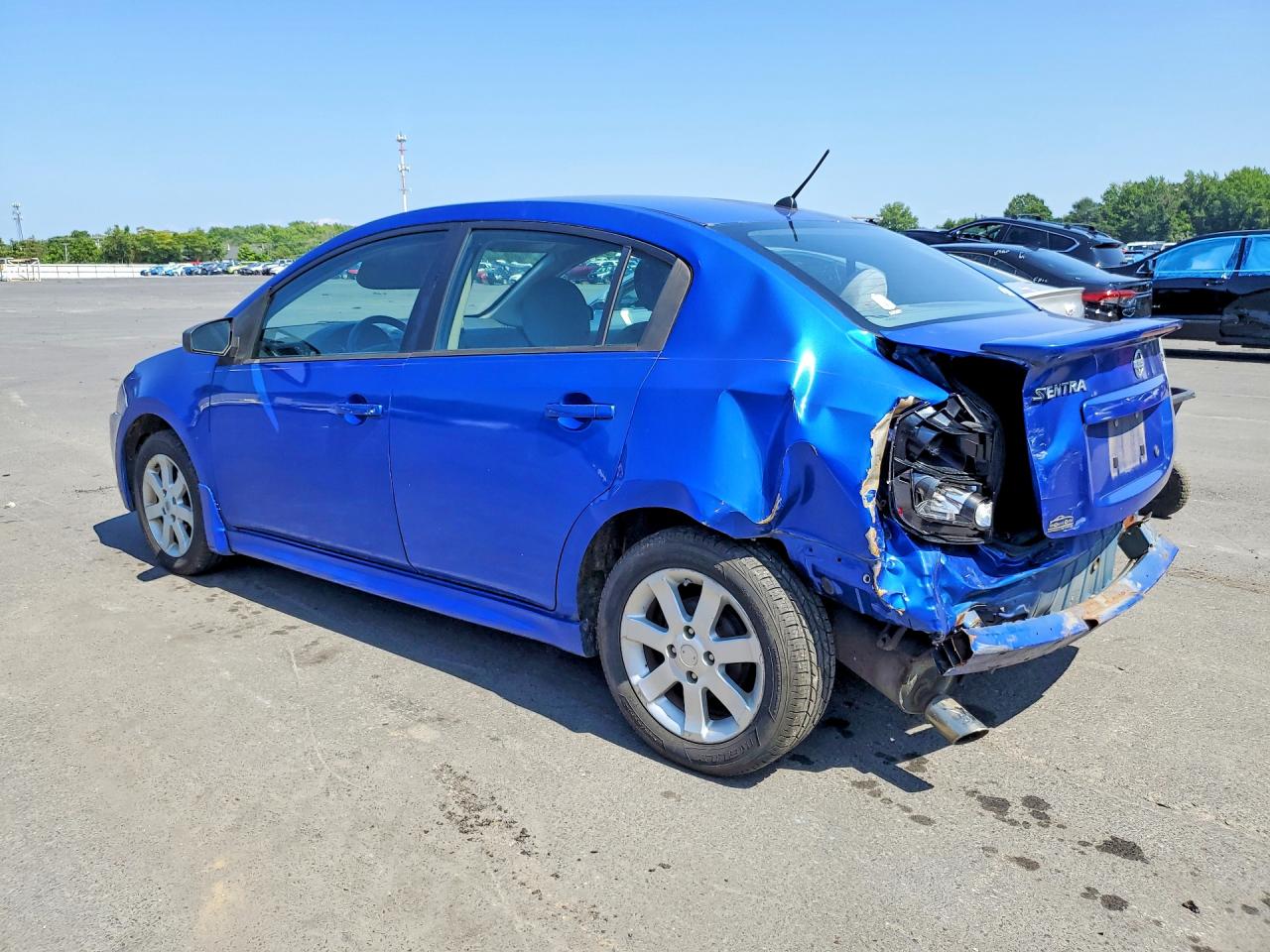 2010 Nissan Sentra 2.0 Blue vin: 3N1AB6AP6AL672763