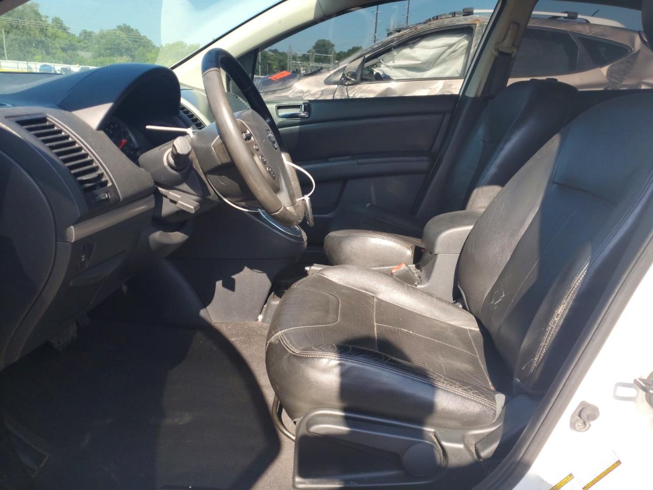 2010 Nissan Sentra 2.0 White vin: 3N1AB6AP6AL688784