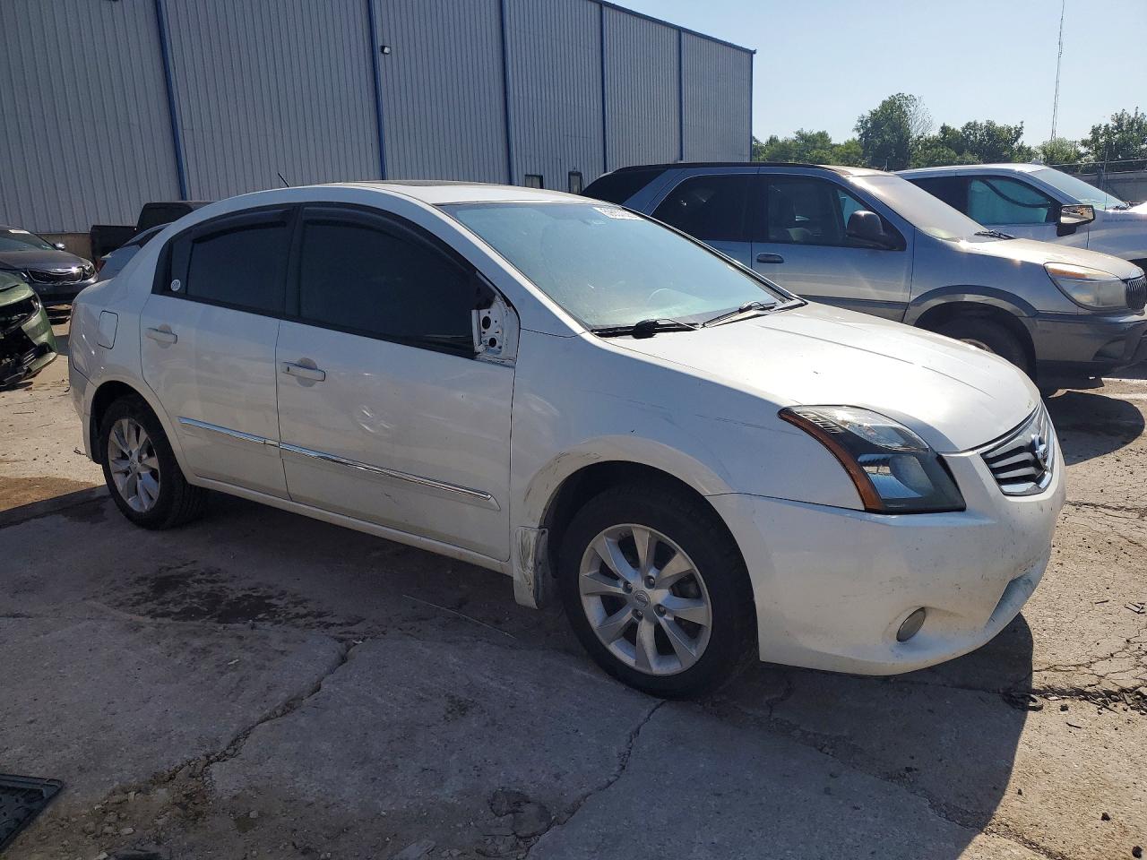 2010 Nissan Sentra 2.0 White vin: 3N1AB6AP6AL688784