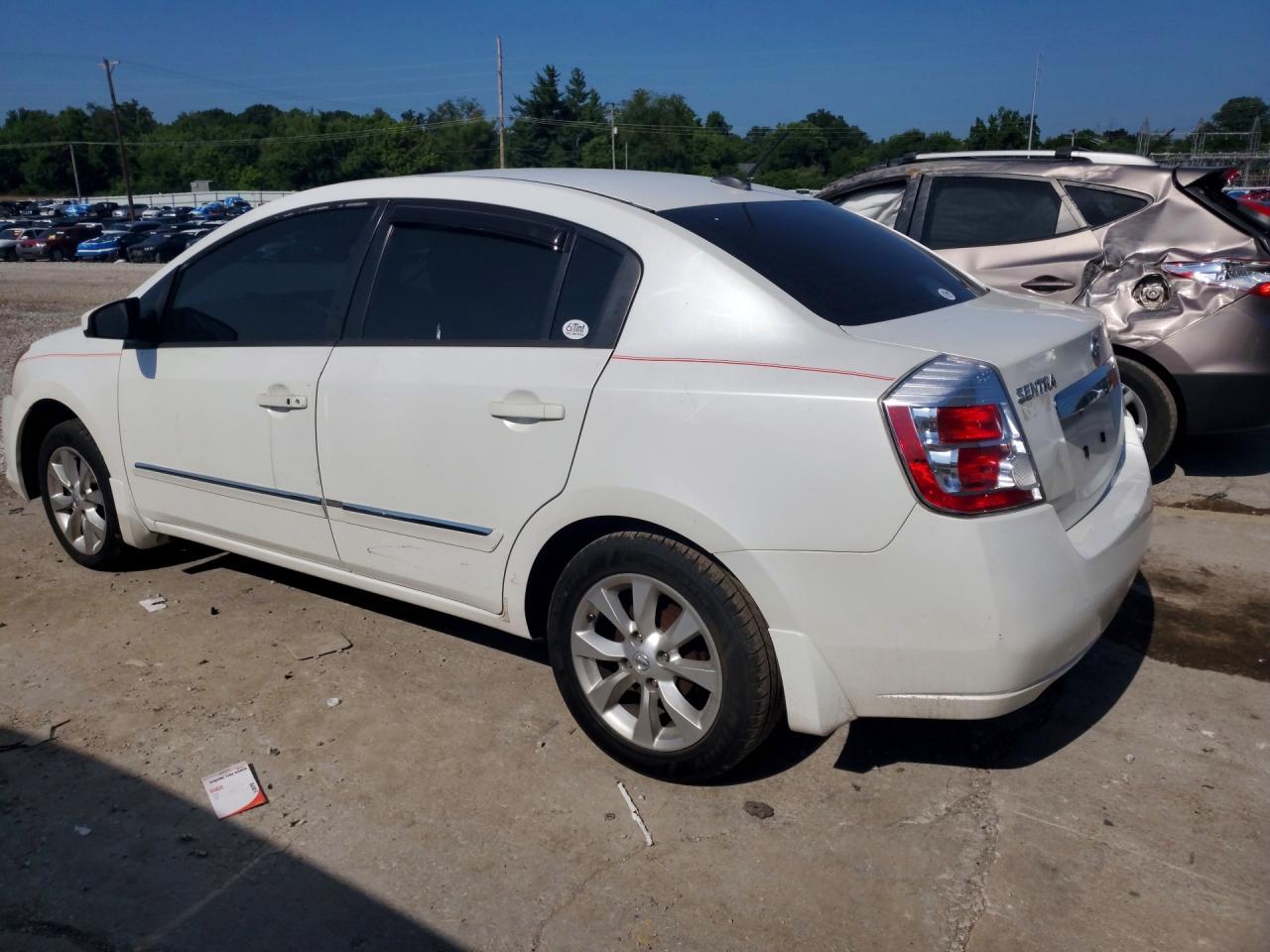 2010 Nissan Sentra 2.0 White vin: 3N1AB6AP6AL688784