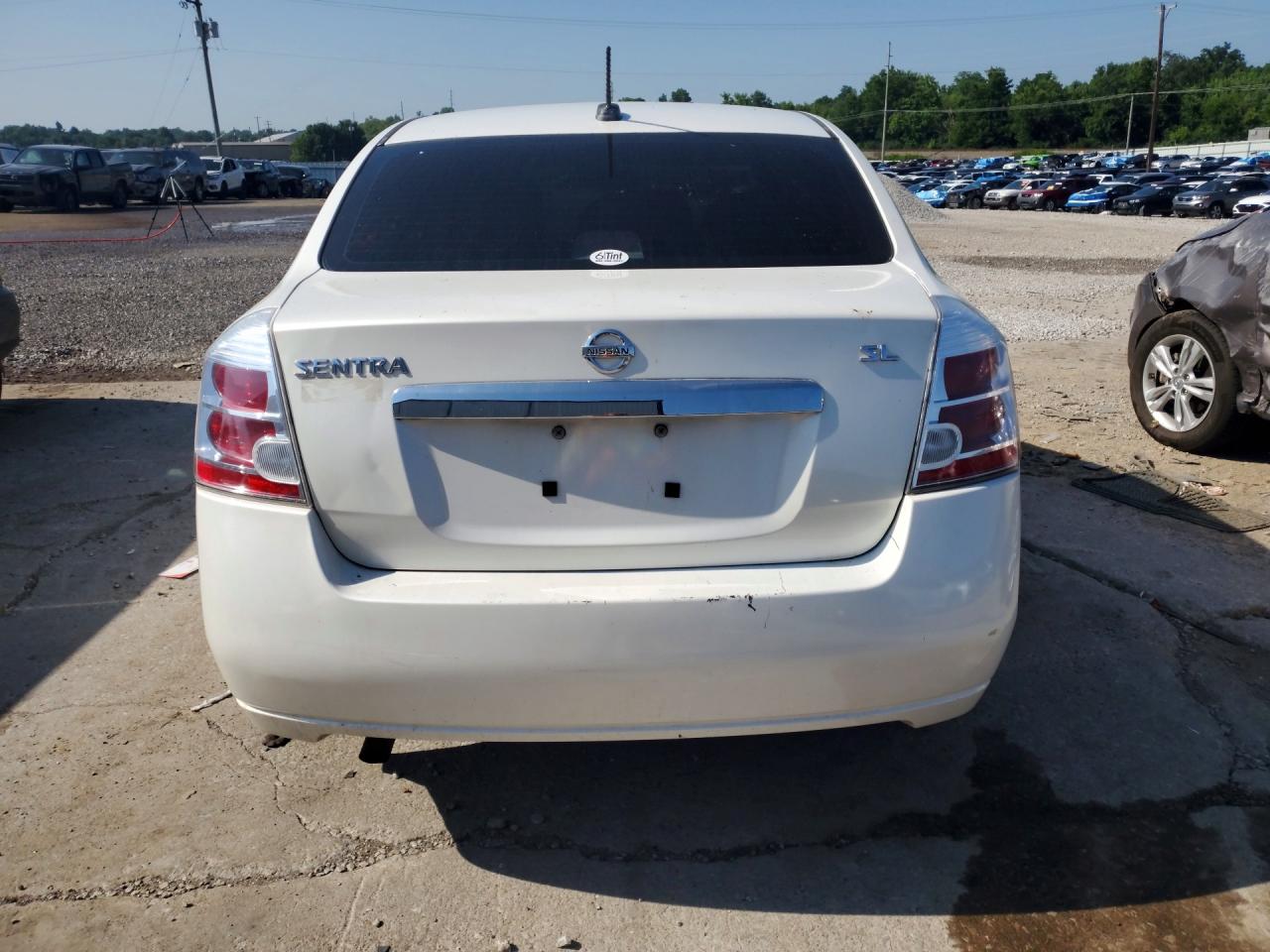 2010 Nissan Sentra 2.0 White vin: 3N1AB6AP6AL688784