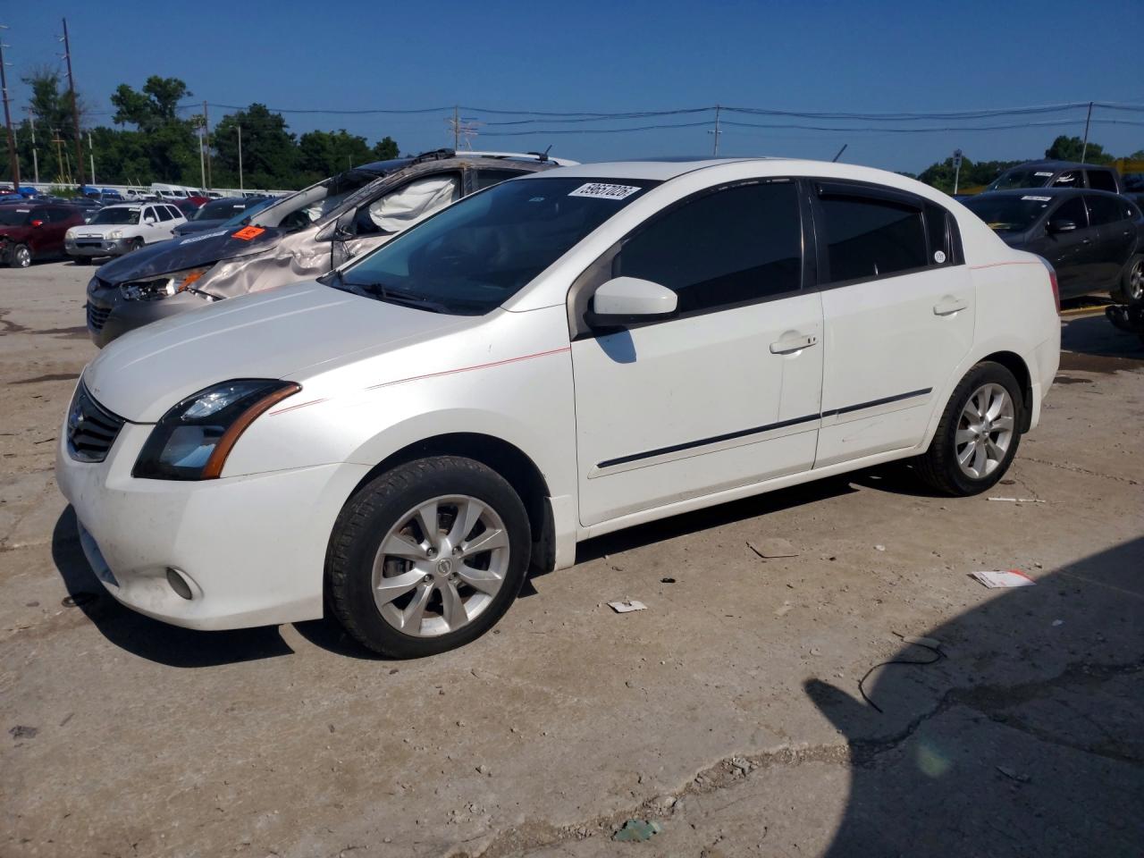 2010 Nissan Sentra 2.0 White vin: 3N1AB6AP6AL688784