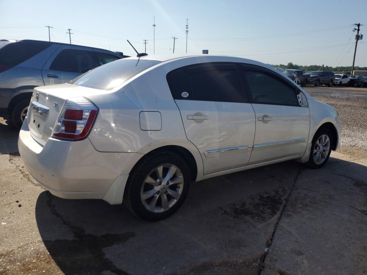 2010 Nissan Sentra 2.0 White vin: 3N1AB6AP6AL688784