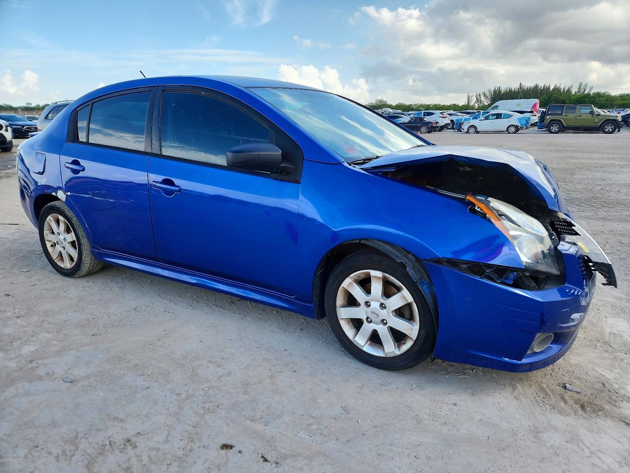 2010 Nissan Sentra 2.0 Blue vin: 3N1AB6AP6AL714154