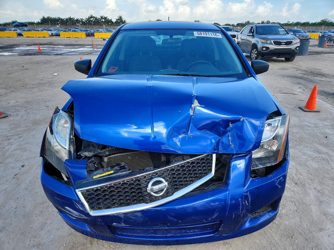 2010 Nissan Sentra 2.0 Blue vin: 3N1AB6AP6AL714154