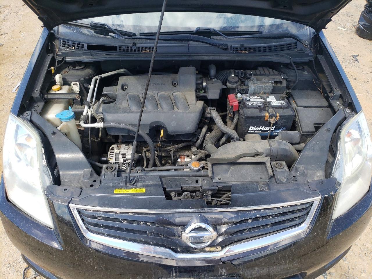 2010 Nissan Sentra 2.0 Черный vin: 3N1AB6AP6AL722433