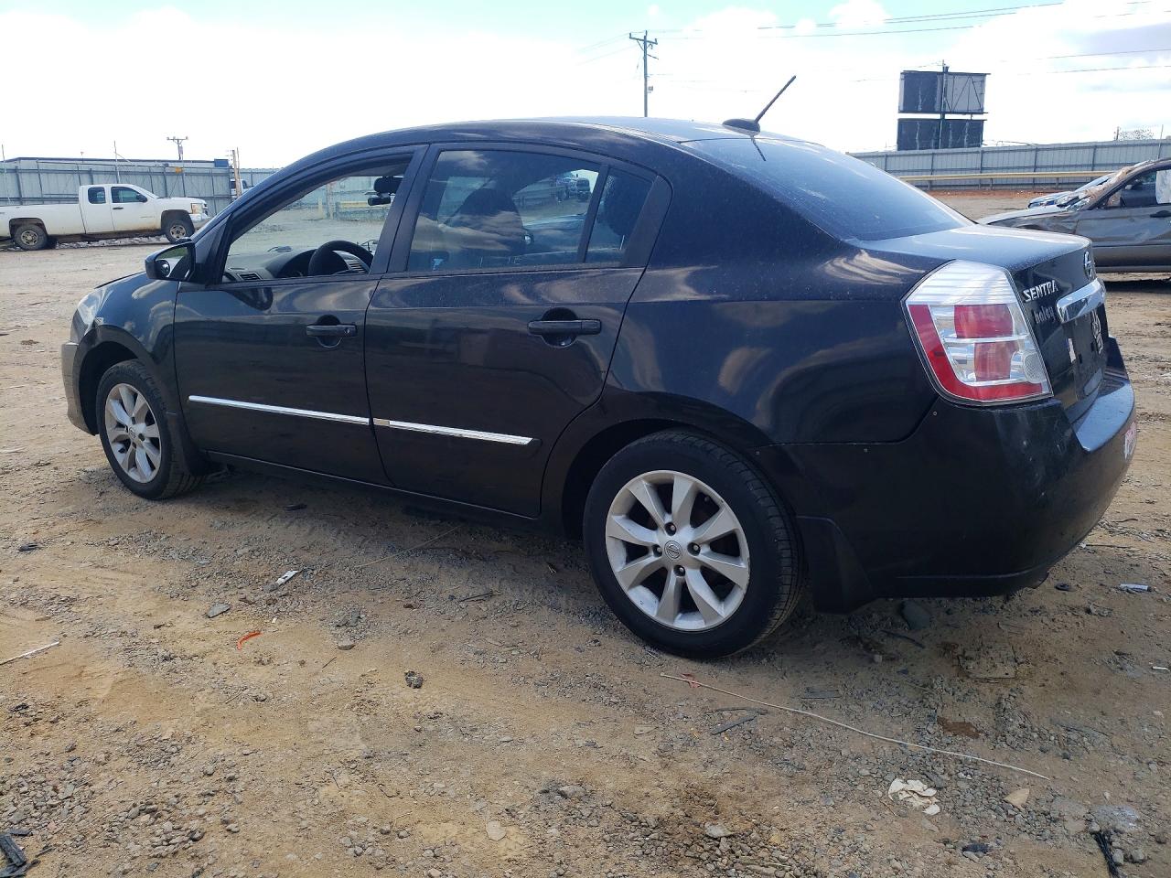 2010 Nissan Sentra 2.0 Черный vin: 3N1AB6AP6AL722433