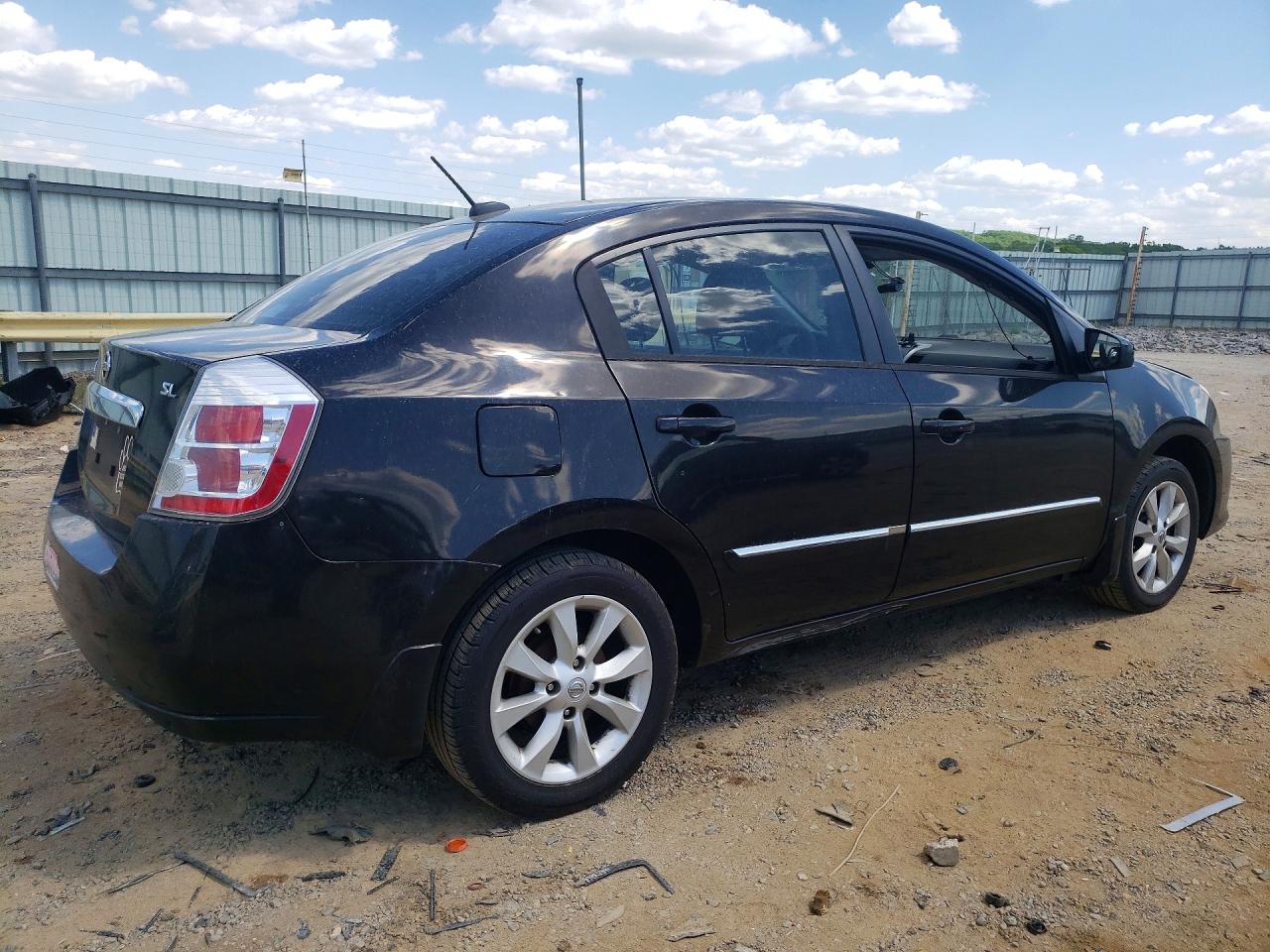 2010 Nissan Sentra 2.0 Черный vin: 3N1AB6AP6AL722433