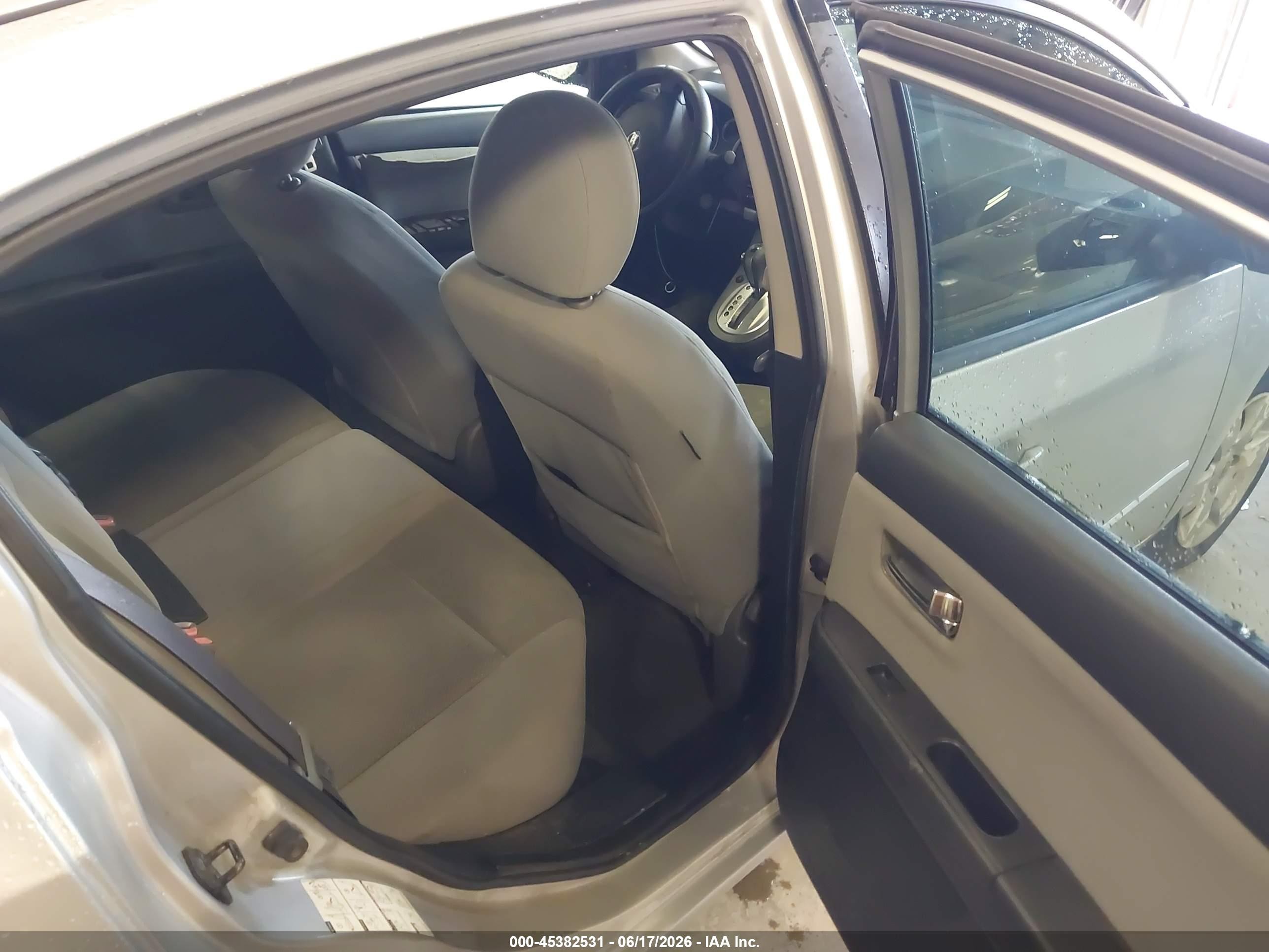 2010 Nissan Sentra 2.0 Gray vin: 3N1AB6AP6AL725235