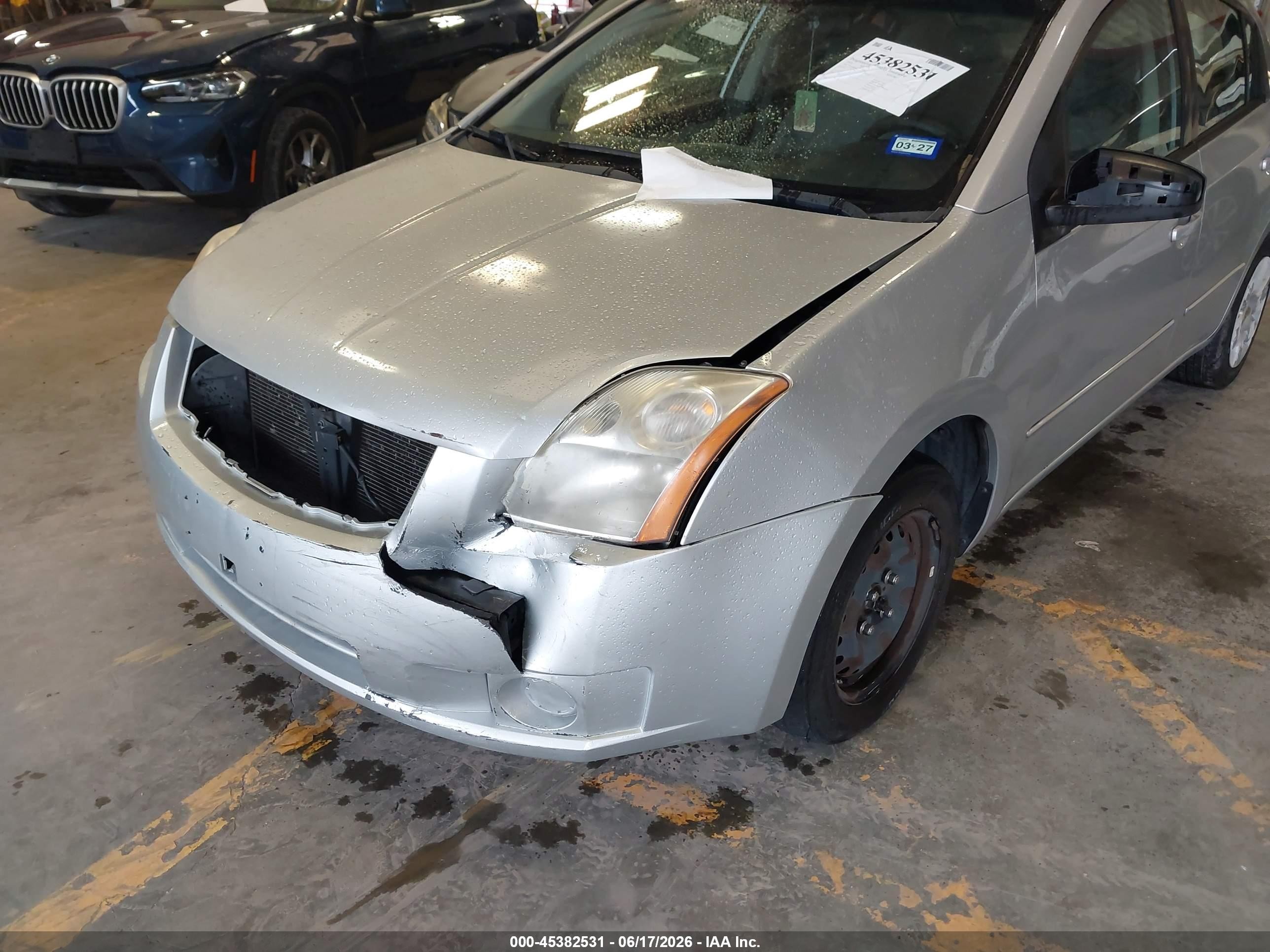 2010 Nissan Sentra 2.0 Gray vin: 3N1AB6AP6AL725235