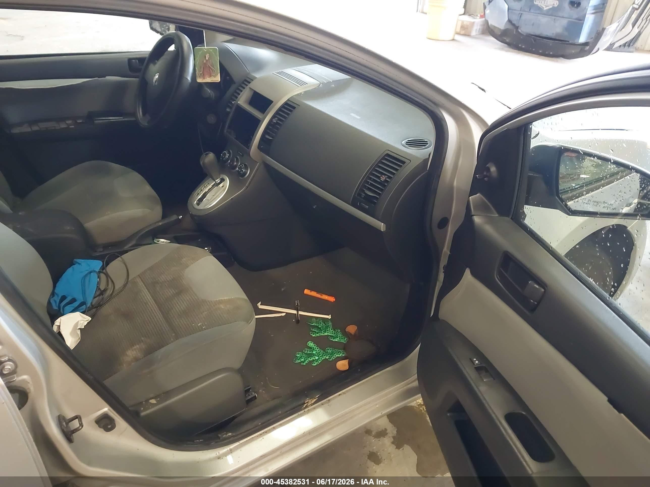 2010 Nissan Sentra 2.0 Gray vin: 3N1AB6AP6AL725235