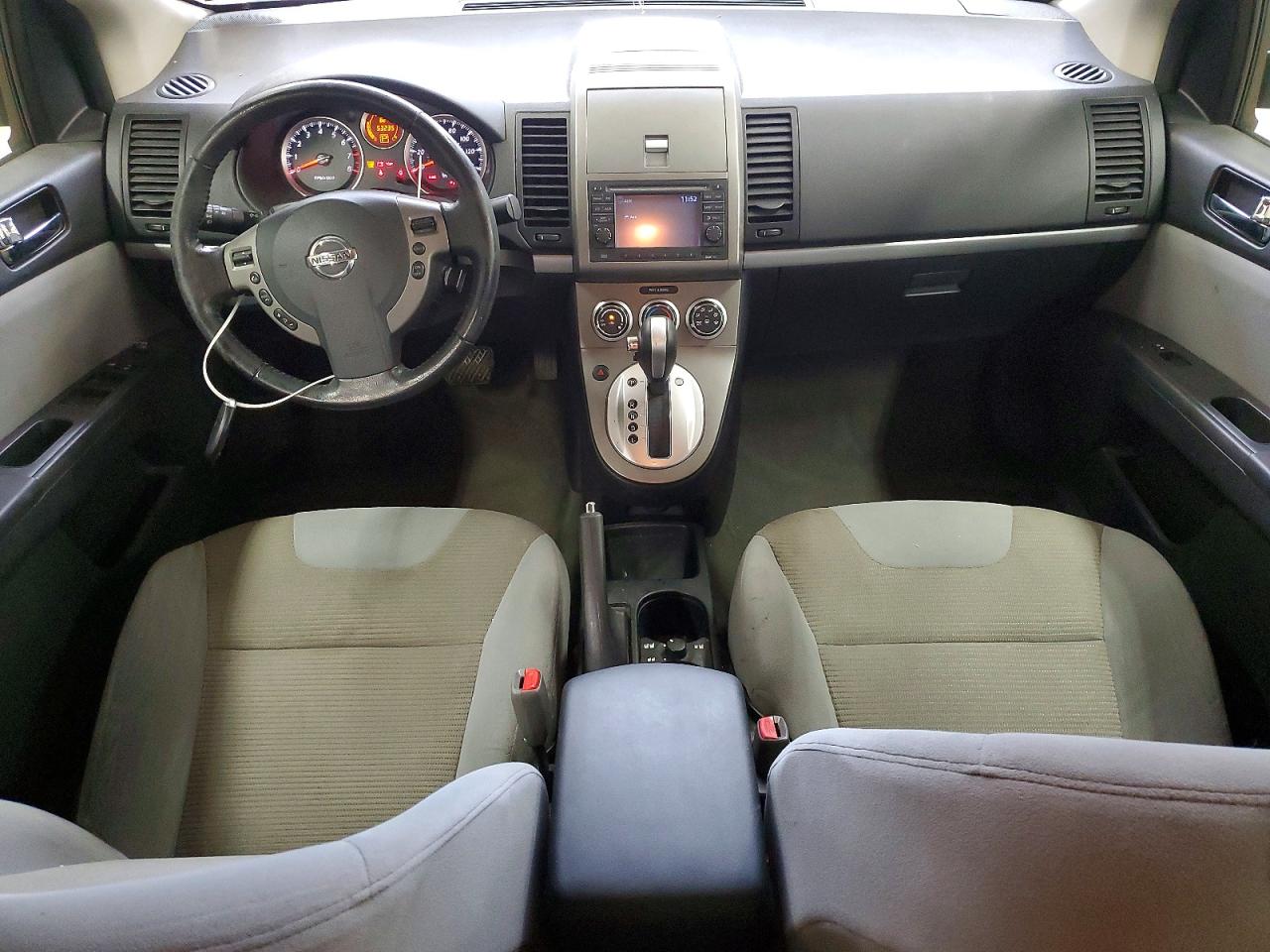 2011 Nissan Sentra 2.0 Silver vin: 3N1AB6AP6BL622799