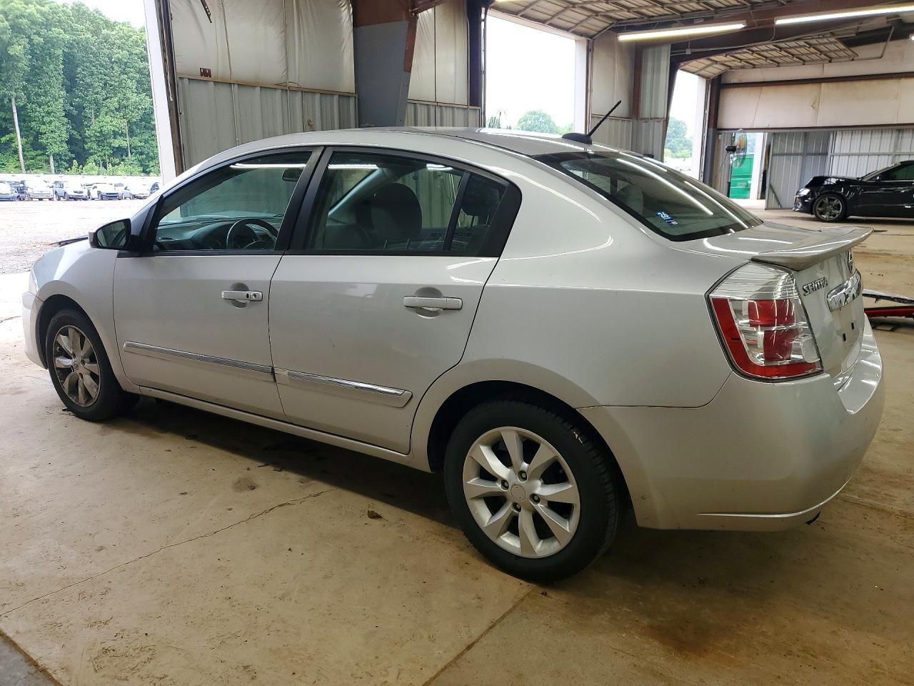 2011 Nissan Sentra 2.0 Silver vin: 3N1AB6AP6BL622799