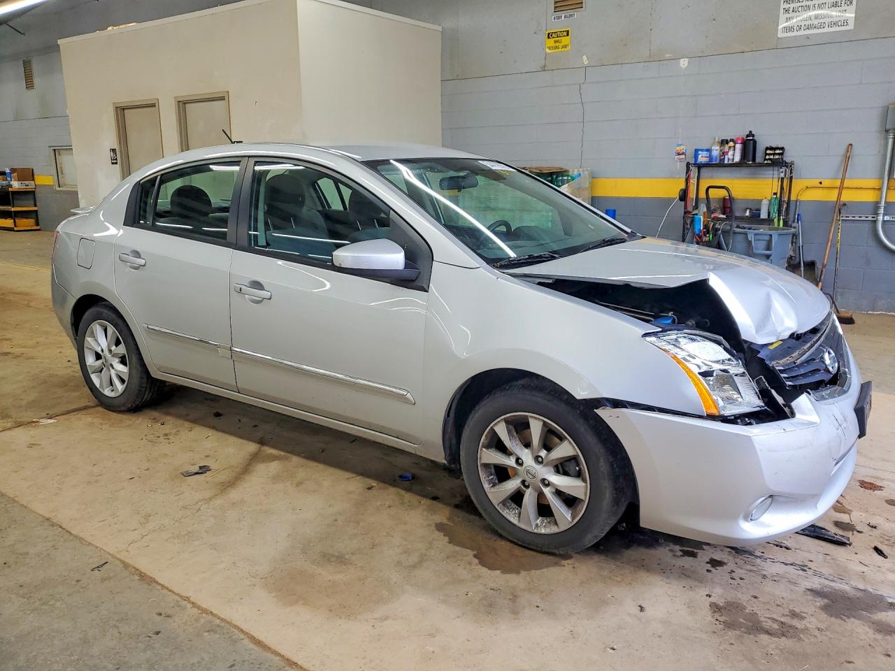2011 Nissan Sentra 2.0 Silver vin: 3N1AB6AP6BL622799