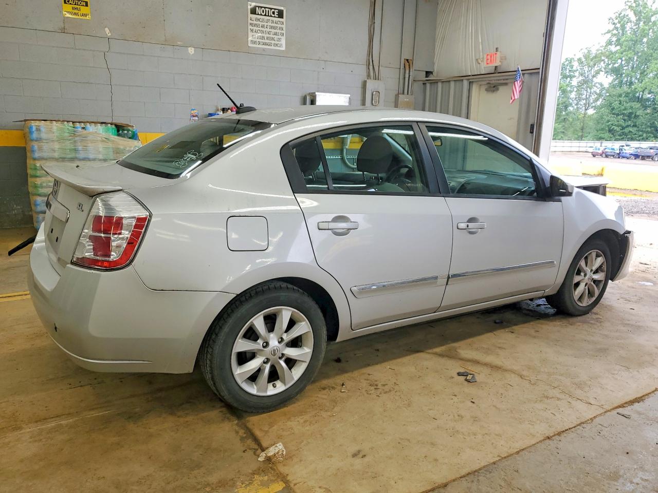 2011 Nissan Sentra 2.0 Silver vin: 3N1AB6AP6BL622799