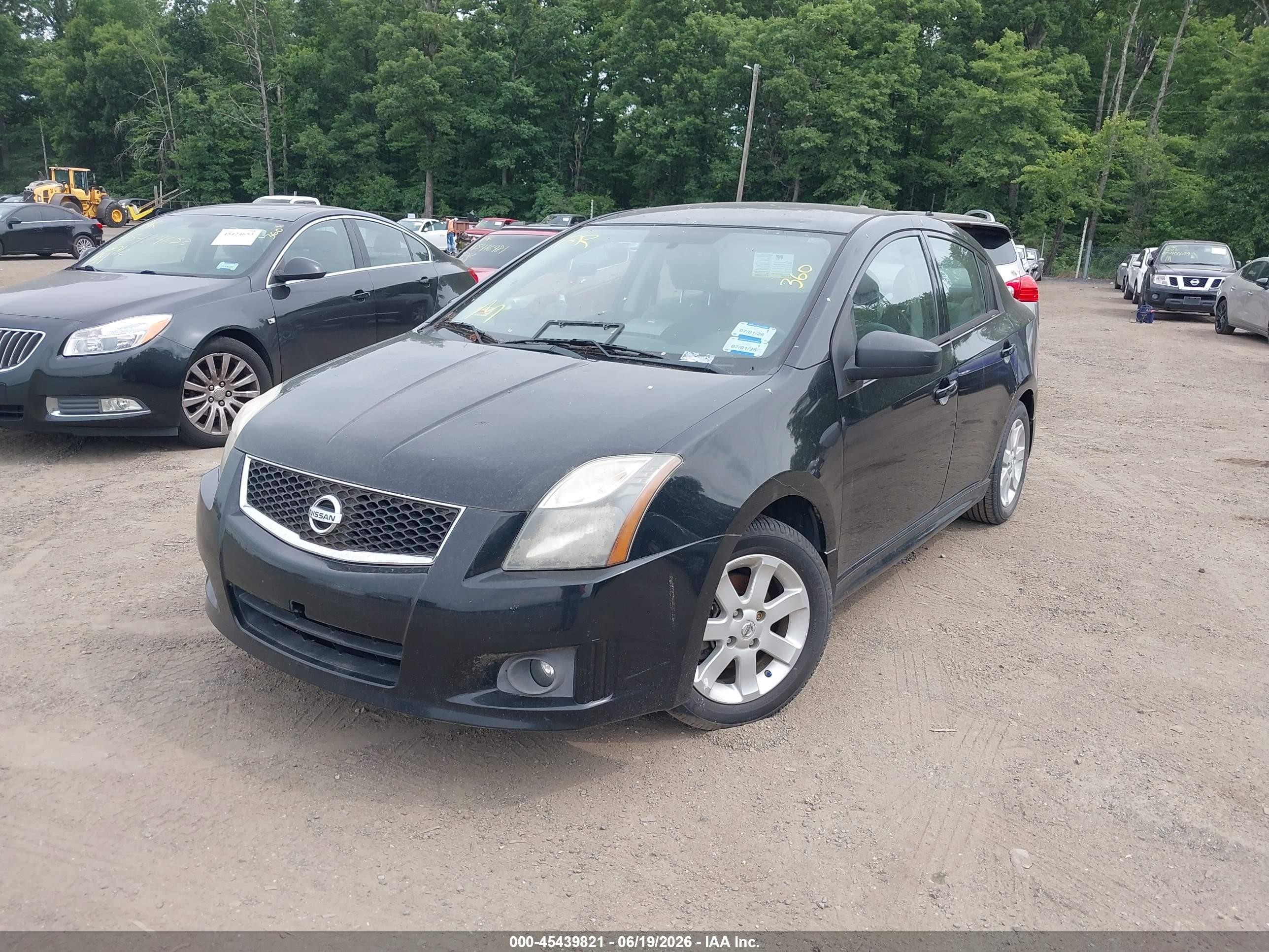 2011 Nissan Sentra 2.0sr Black vin: 3N1AB6AP6BL642194