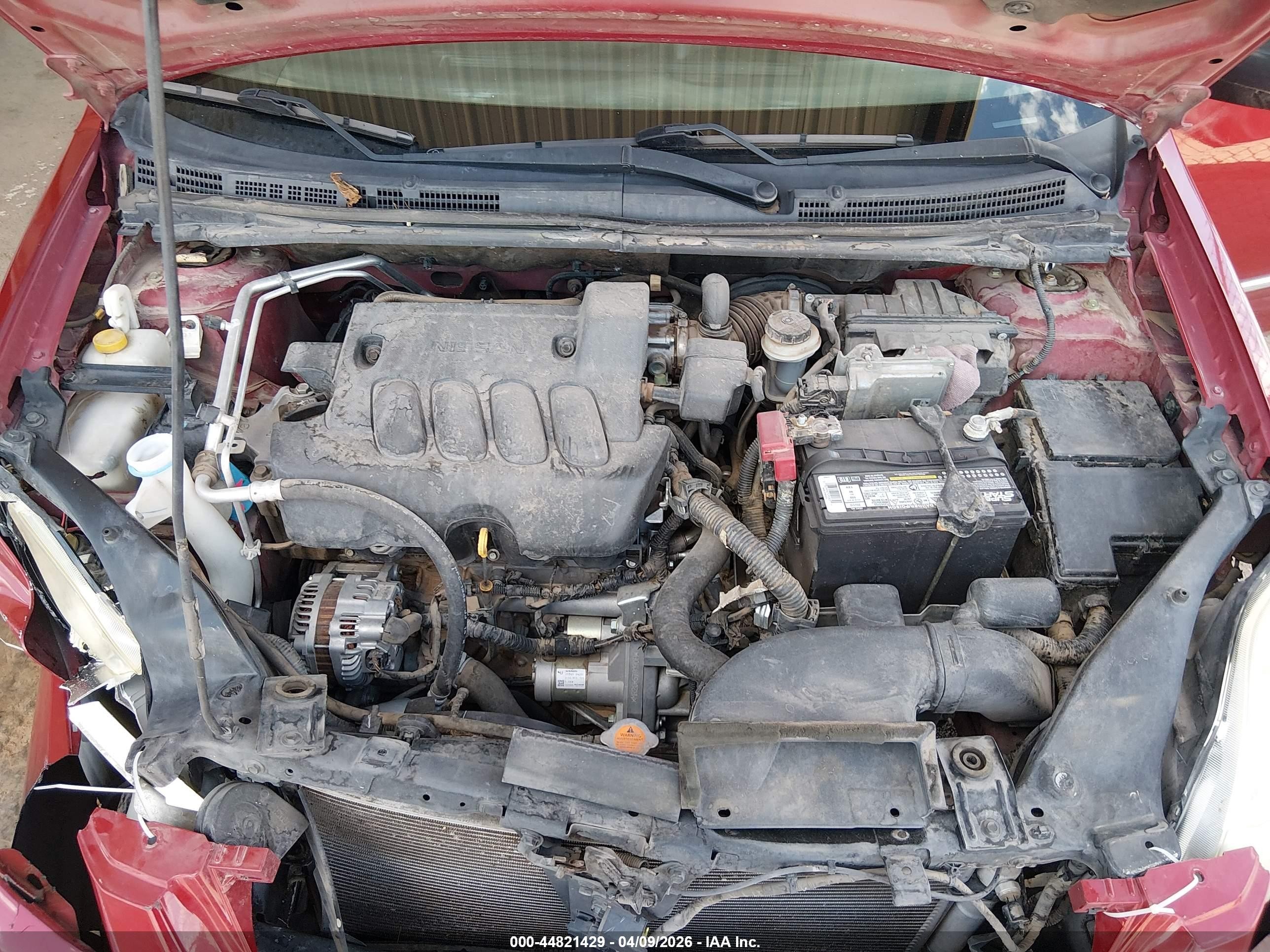 2011 Nissan Sentra 2.0s Красный vin: 3N1AB6AP6BL654068