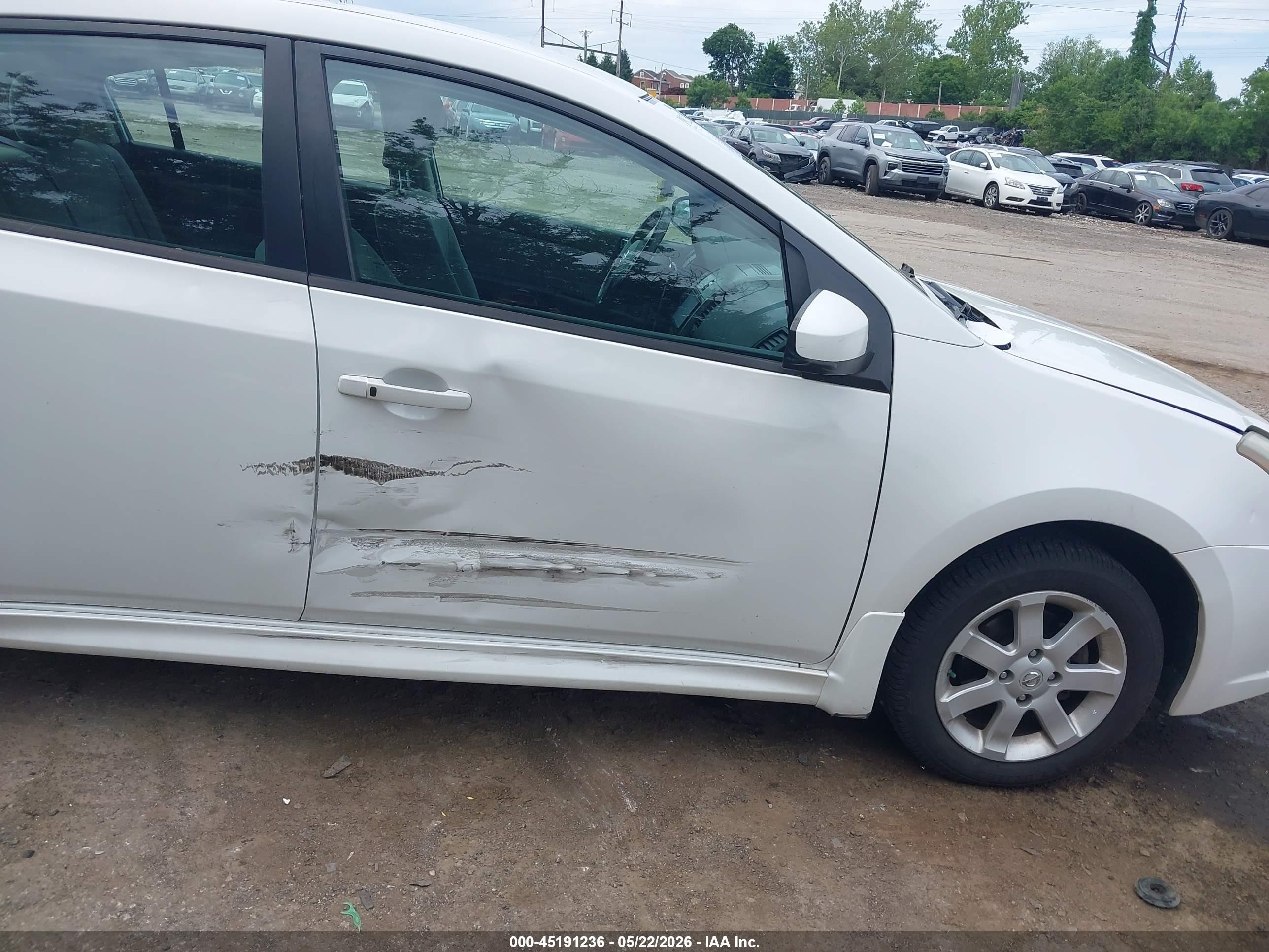 2011 Nissan Sentra 2.0sr White vin: 3N1AB6AP6BL654491
