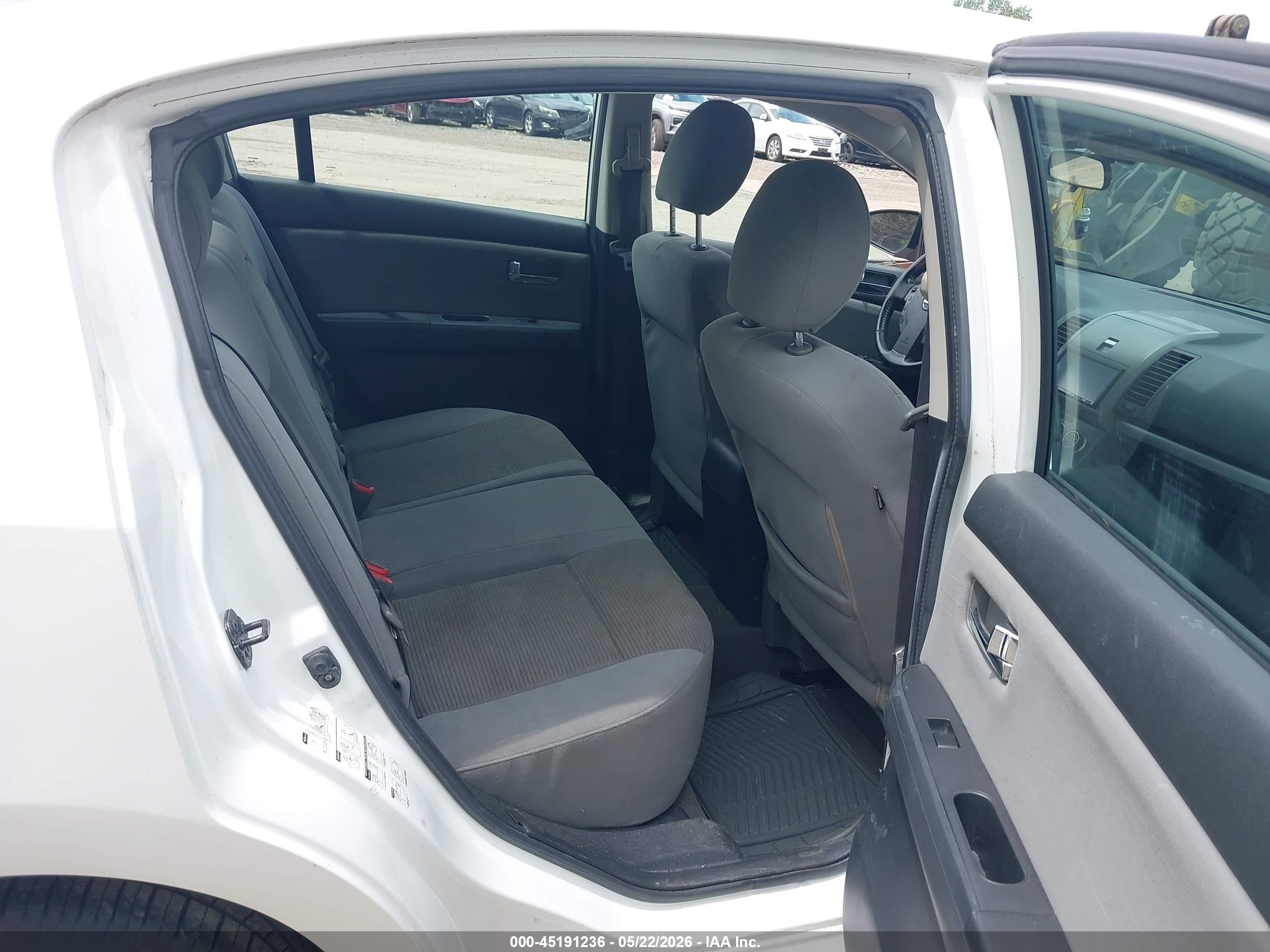 2011 Nissan Sentra 2.0sr White vin: 3N1AB6AP6BL654491