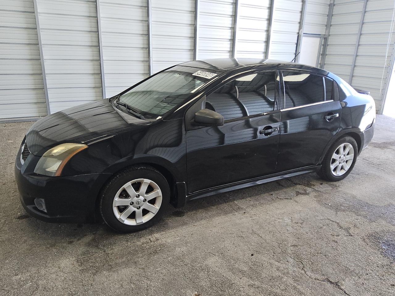 2011 Nissan Sentra 2.0 Black vin: 3N1AB6AP6BL656984 Damage: Left Front Fender, Chipped, 1