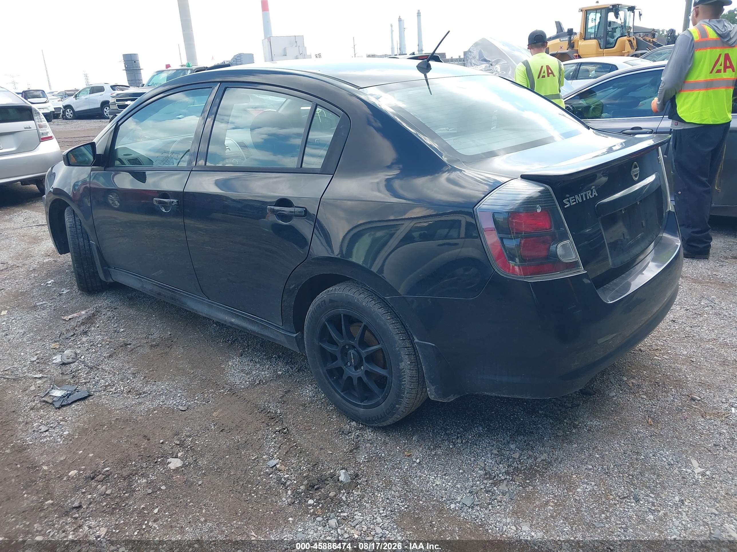2011 Nissan Sentra 2.0sr Черный vin: 3N1AB6AP6BL659139
