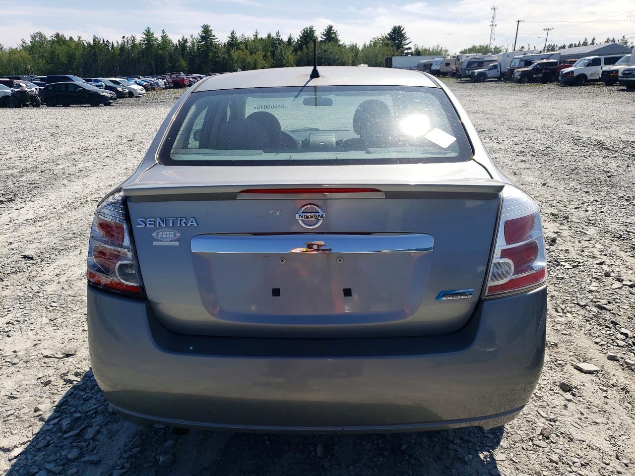 2011 Nissan Sentra 2.0 Silver vin: 3N1AB6AP6BL661747