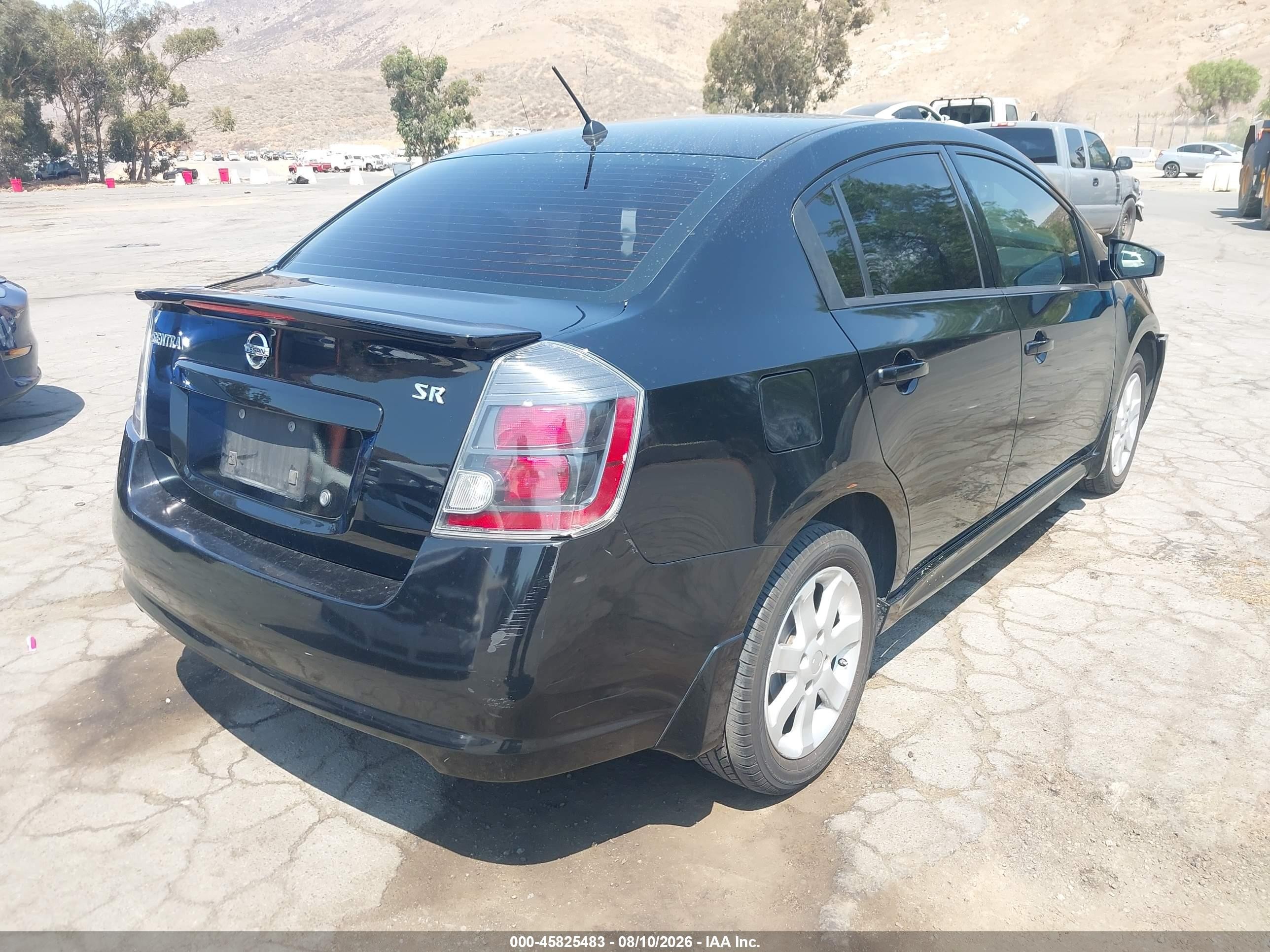 2011 Nissan Sentra 2.0sr Черный vin: 3N1AB6AP6BL668519