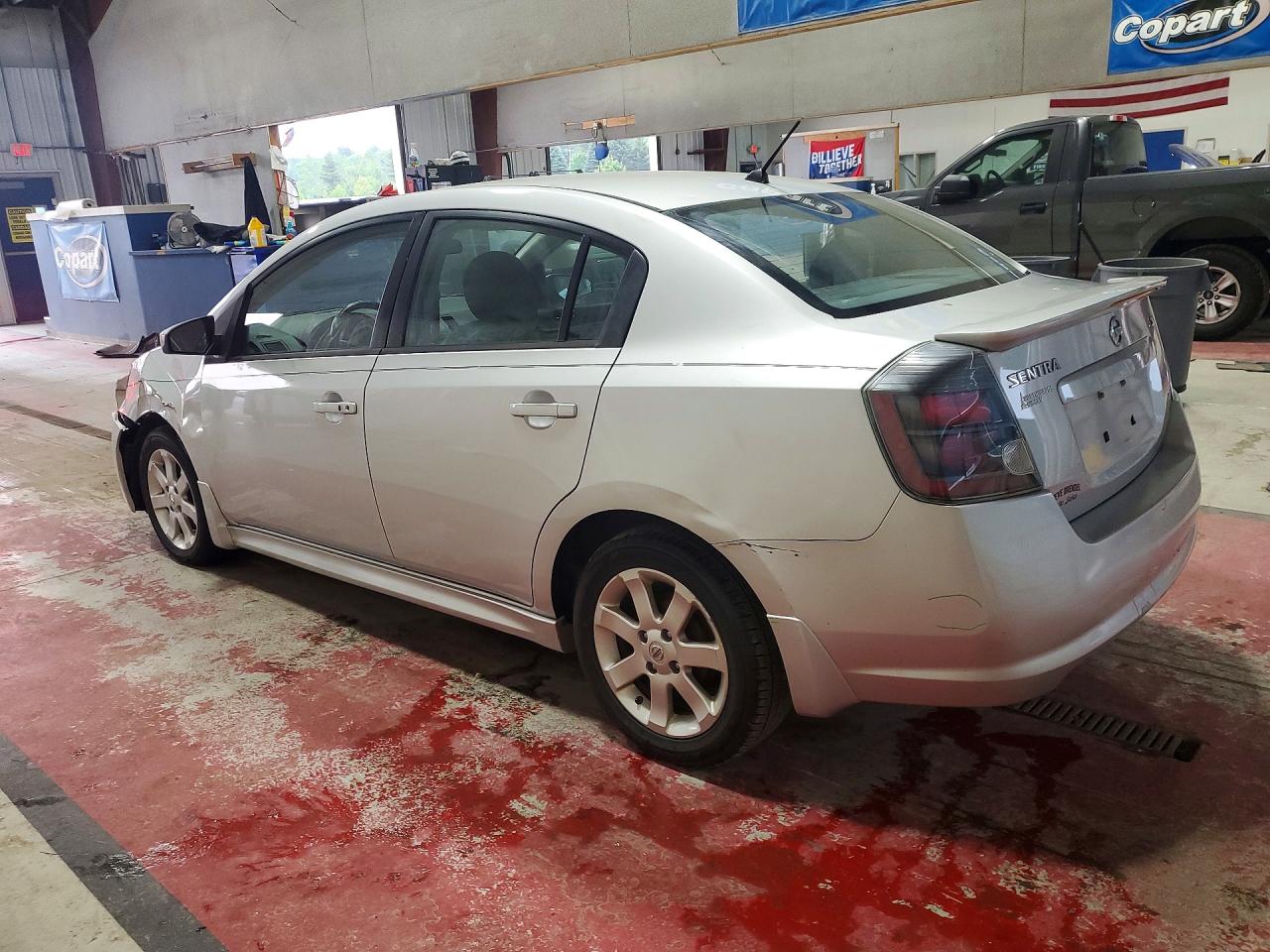 2011 Nissan Sentra 2.0 Silver vin: 3N1AB6AP6BL676328