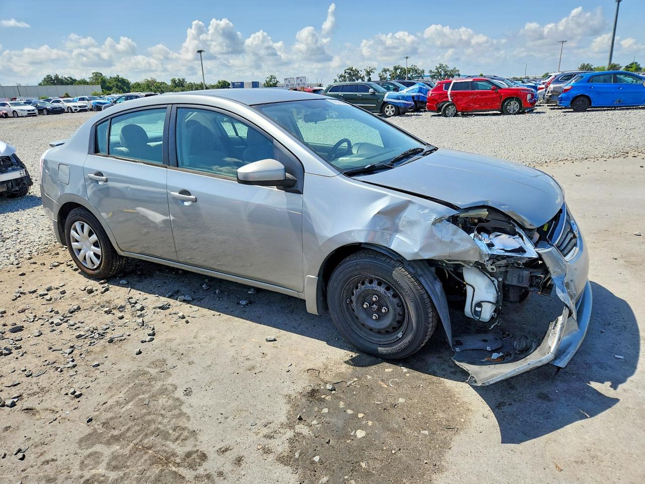 2011 Nissan Sentra 2.0 Серебряный vin: 3N1AB6AP6BL677057