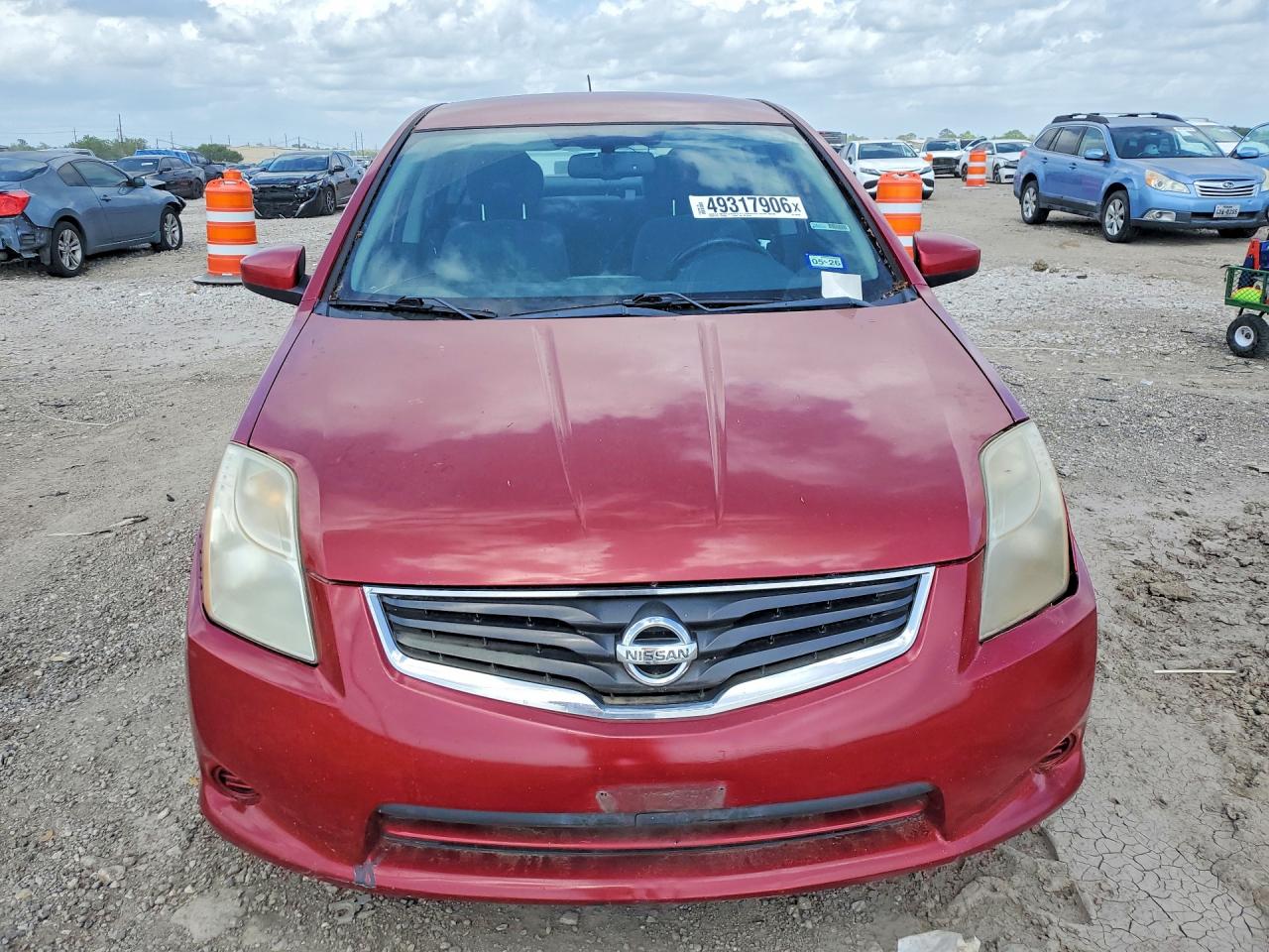 2011 Nissan Sentra 2.0 Red vin: 3N1AB6AP6BL687314
