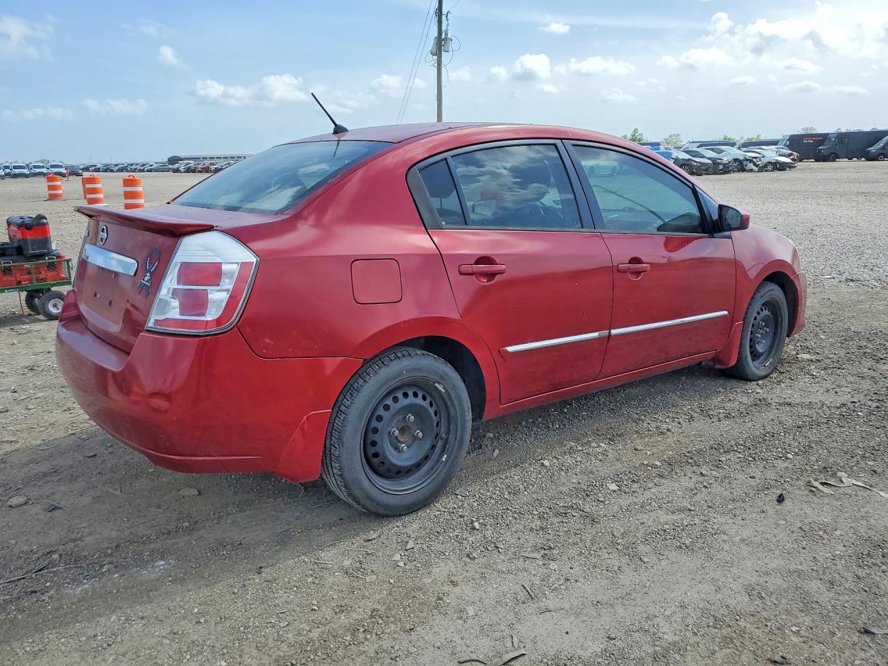 2011 Nissan Sentra 2.0 Red vin: 3N1AB6AP6BL687314