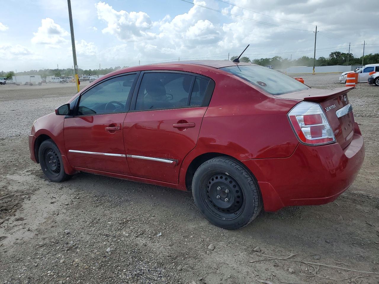 2011 Nissan Sentra 2.0 Red vin: 3N1AB6AP6BL687314
