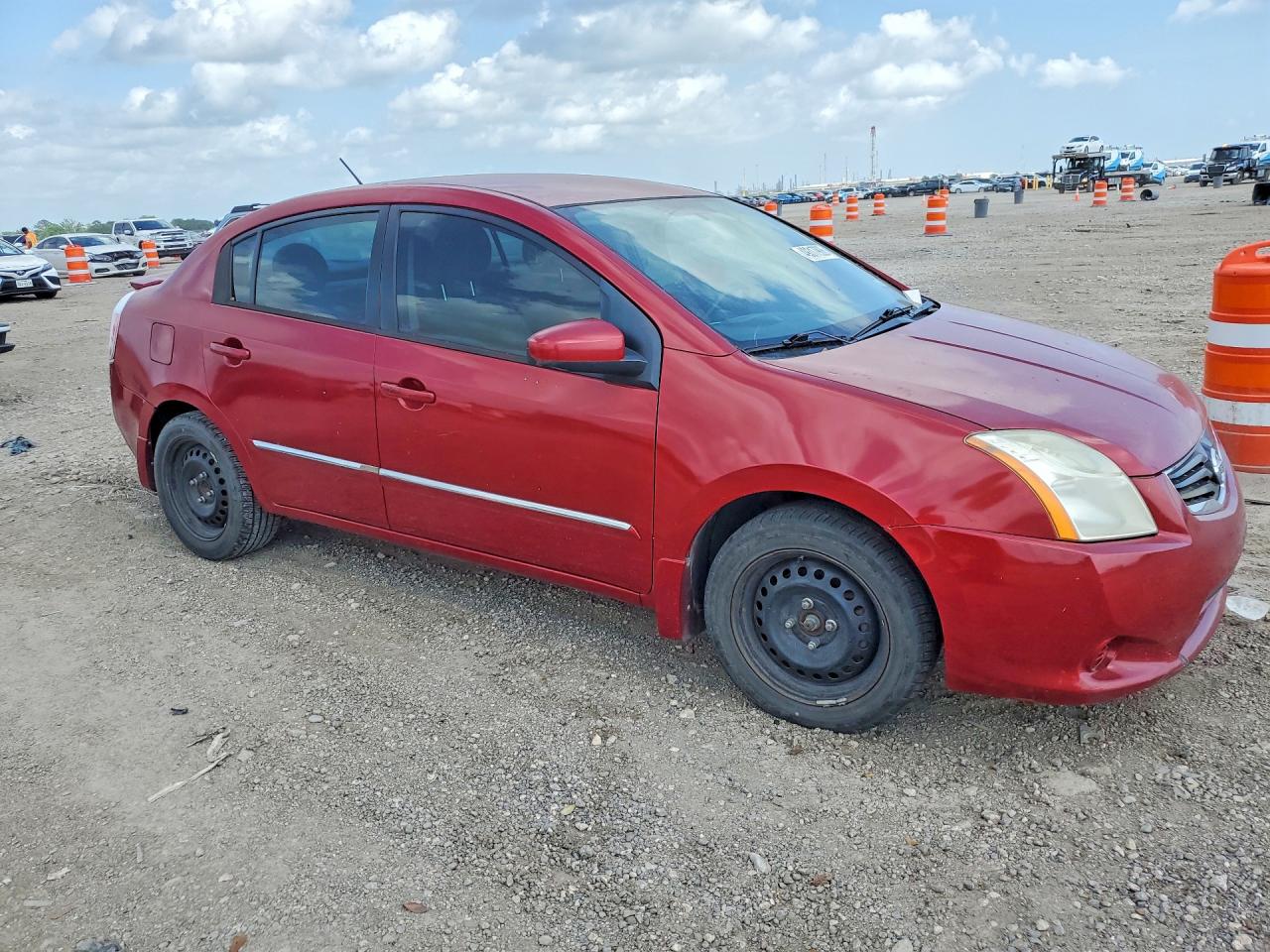 2011 Nissan Sentra 2.0 Red vin: 3N1AB6AP6BL687314
